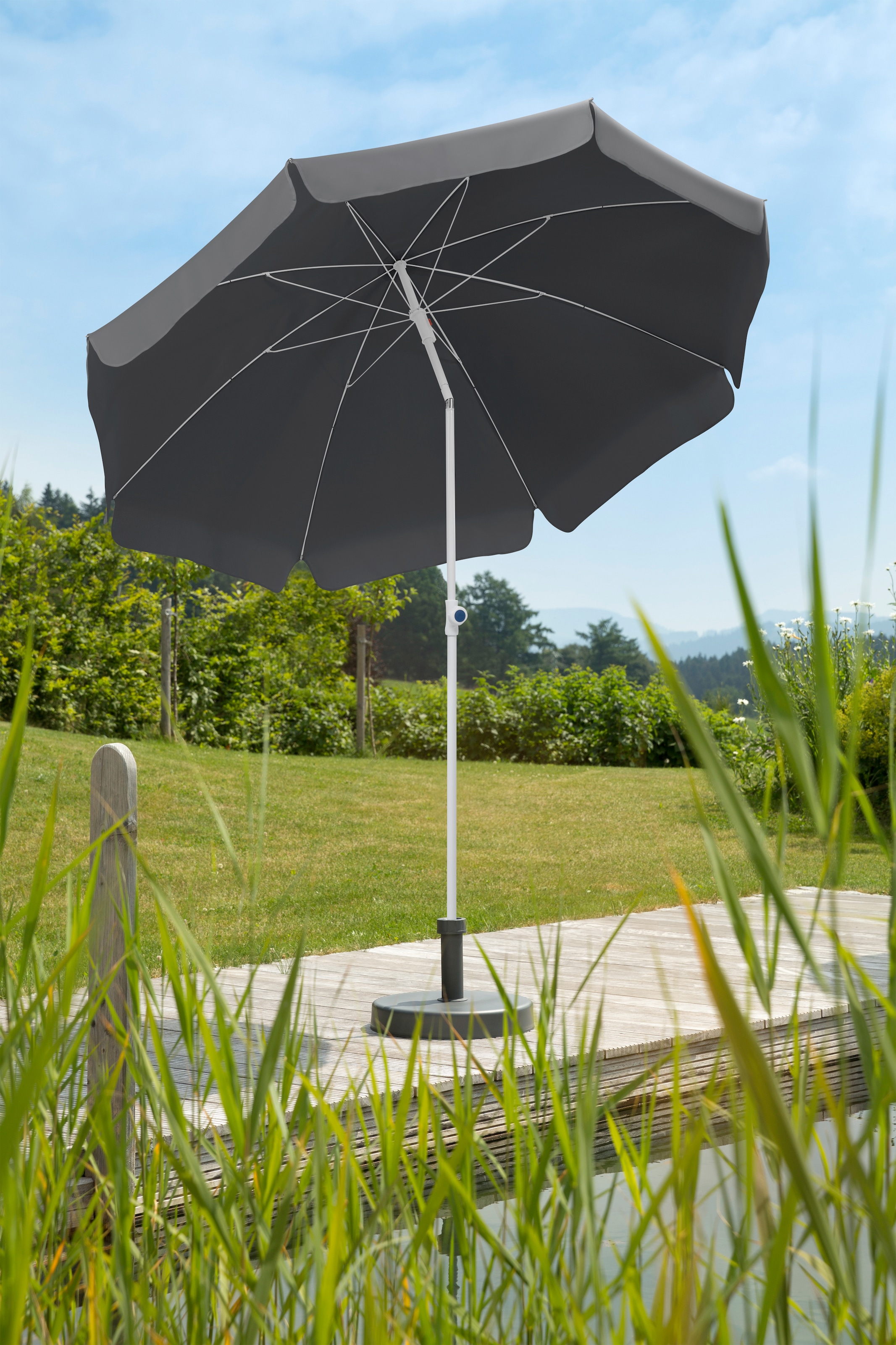 Schneider Schirme Sonnenschirm "Ibiza", ØxH: 240x30 cm, Stahl/Polyester