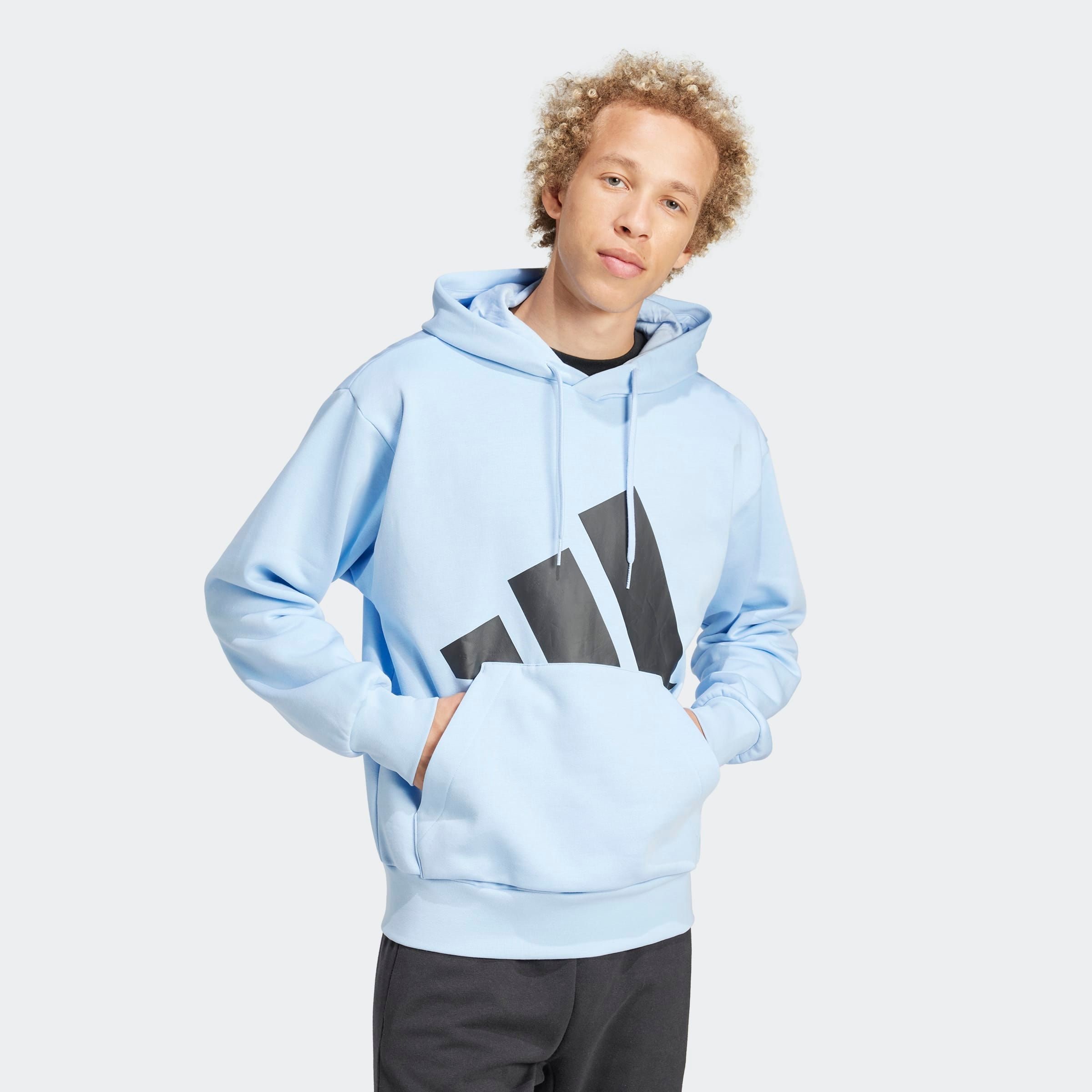 adidas Sportswear Kapuzensweatshirt "M BL FL HD", mit Kapuze, ohne Verschluss