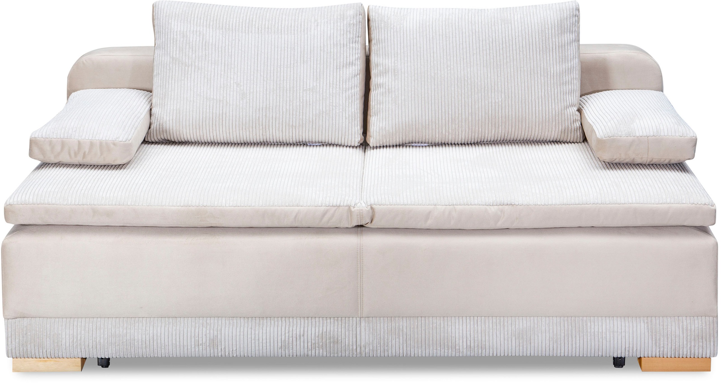 Home affaire Schlafsofa "Ben" mit Boxspringaufbau, Bettfunktion & Bettkaste günstig online kaufen