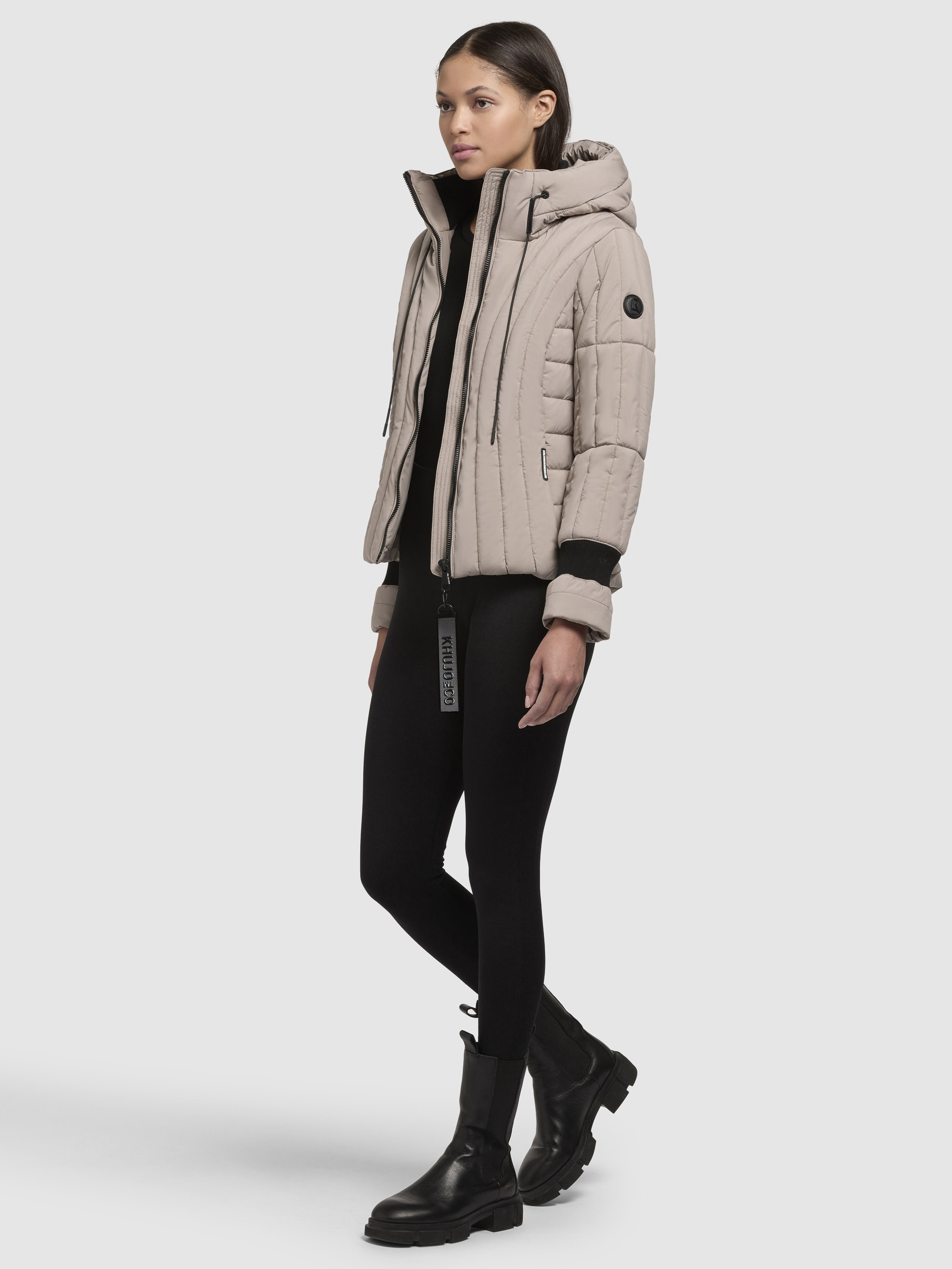 khujo Steppjacke "OMNI", mit Kapuze günstig online kaufen