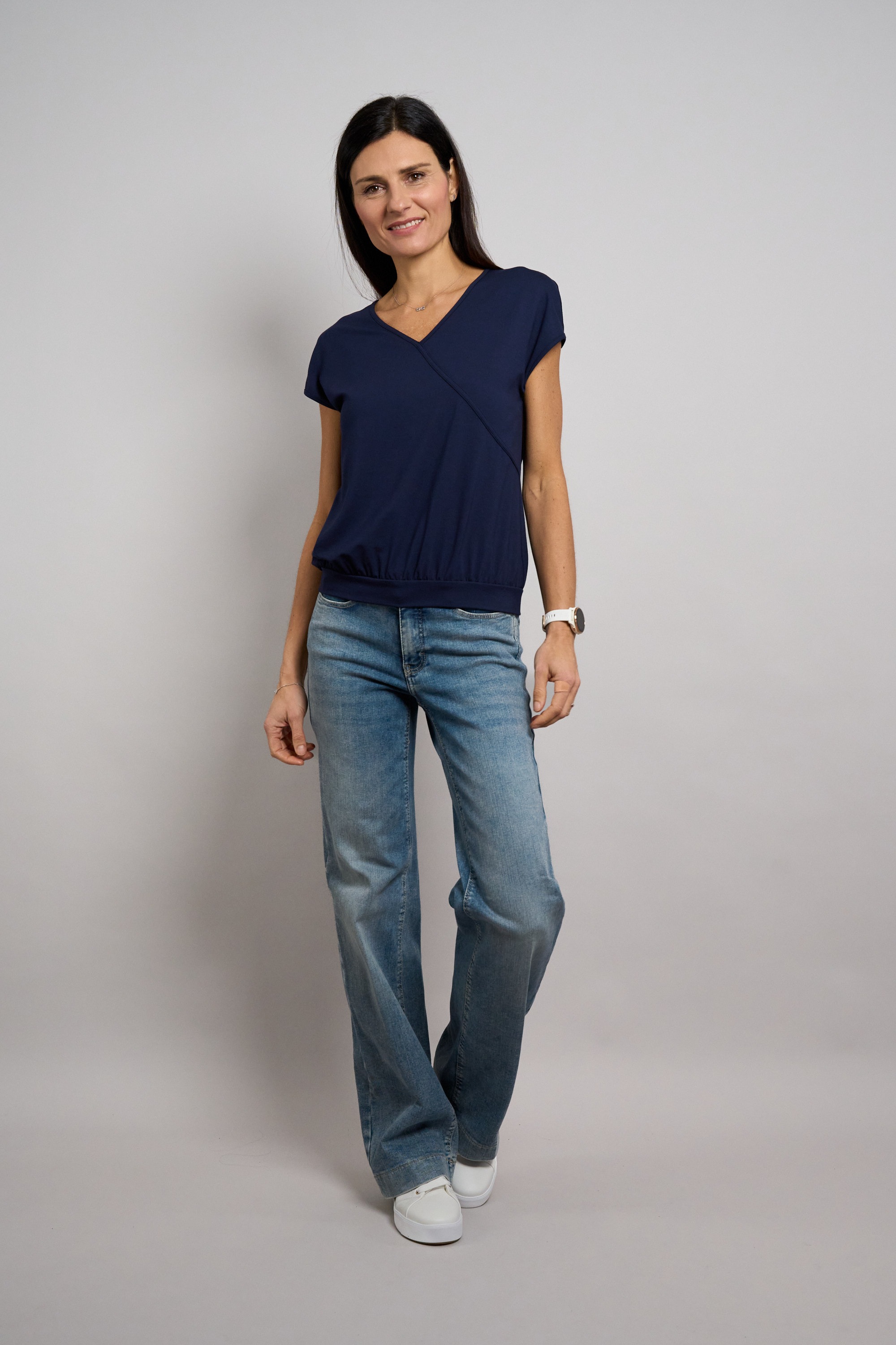 Seidel Moden T-Shirt "Otto exclusiv" mit V-Ausschnitt - MADE IN GERMANY günstig online kaufen