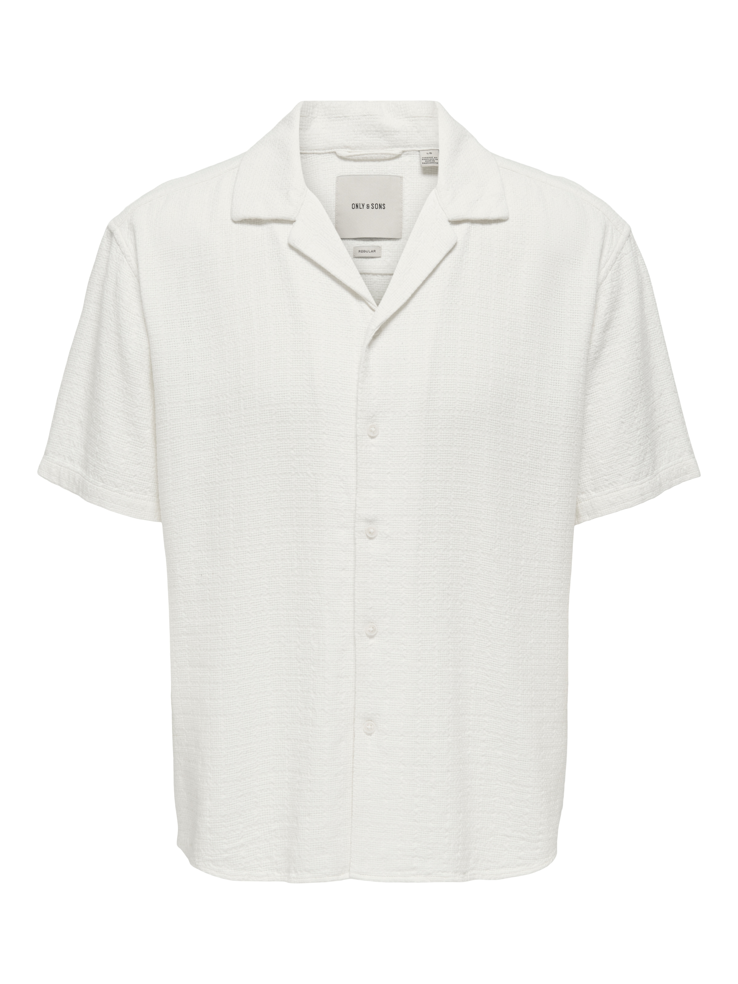 ONLY & SONS Kurzarmhemd »ONSLATHAM RLXSS RESORT LINEN STRUC 0257«