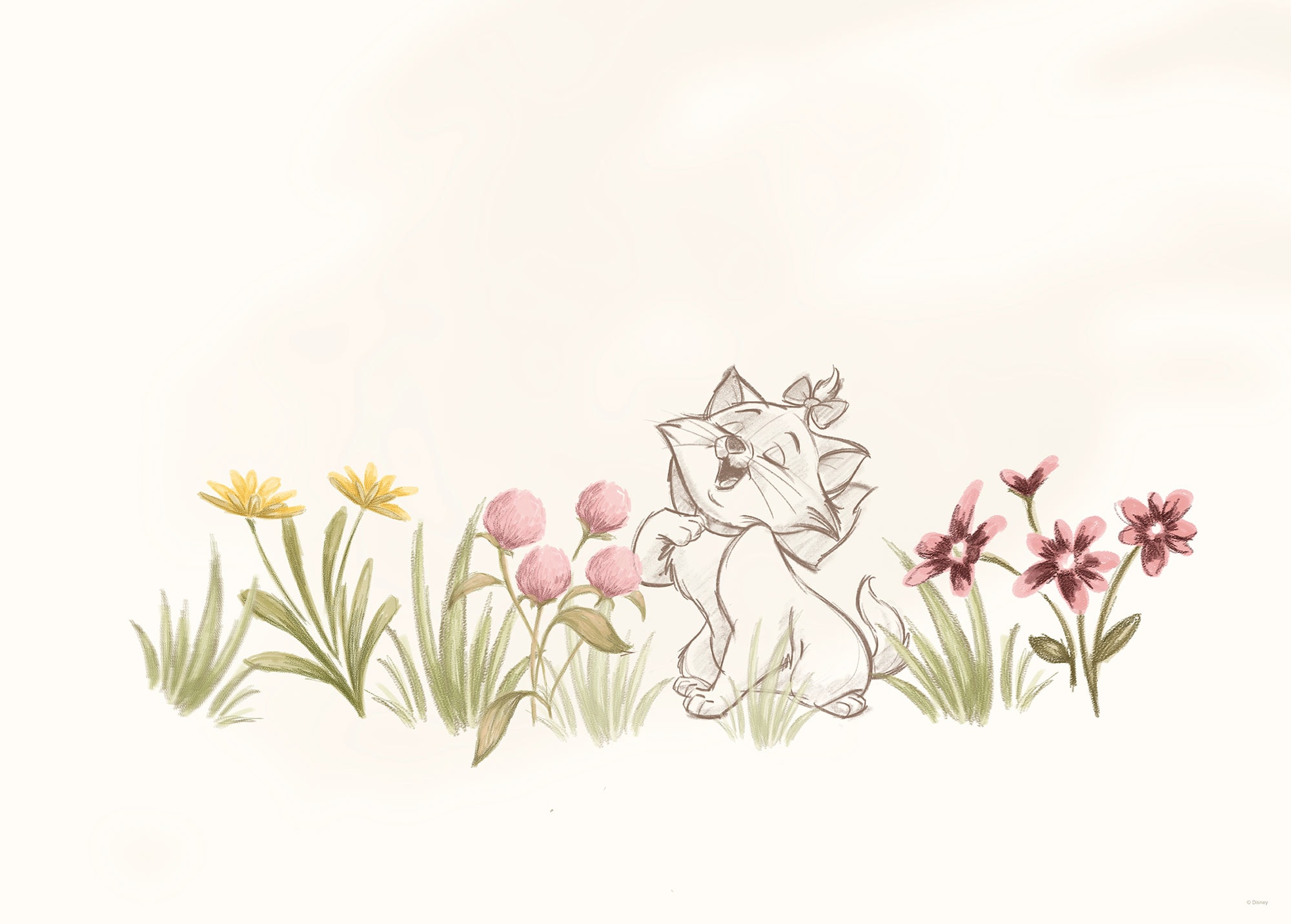 Komar Wandbild "Marie I´m ready, Maestro" Disney Set, 1 Stk. tlg. 70 x 50 c günstig online kaufen