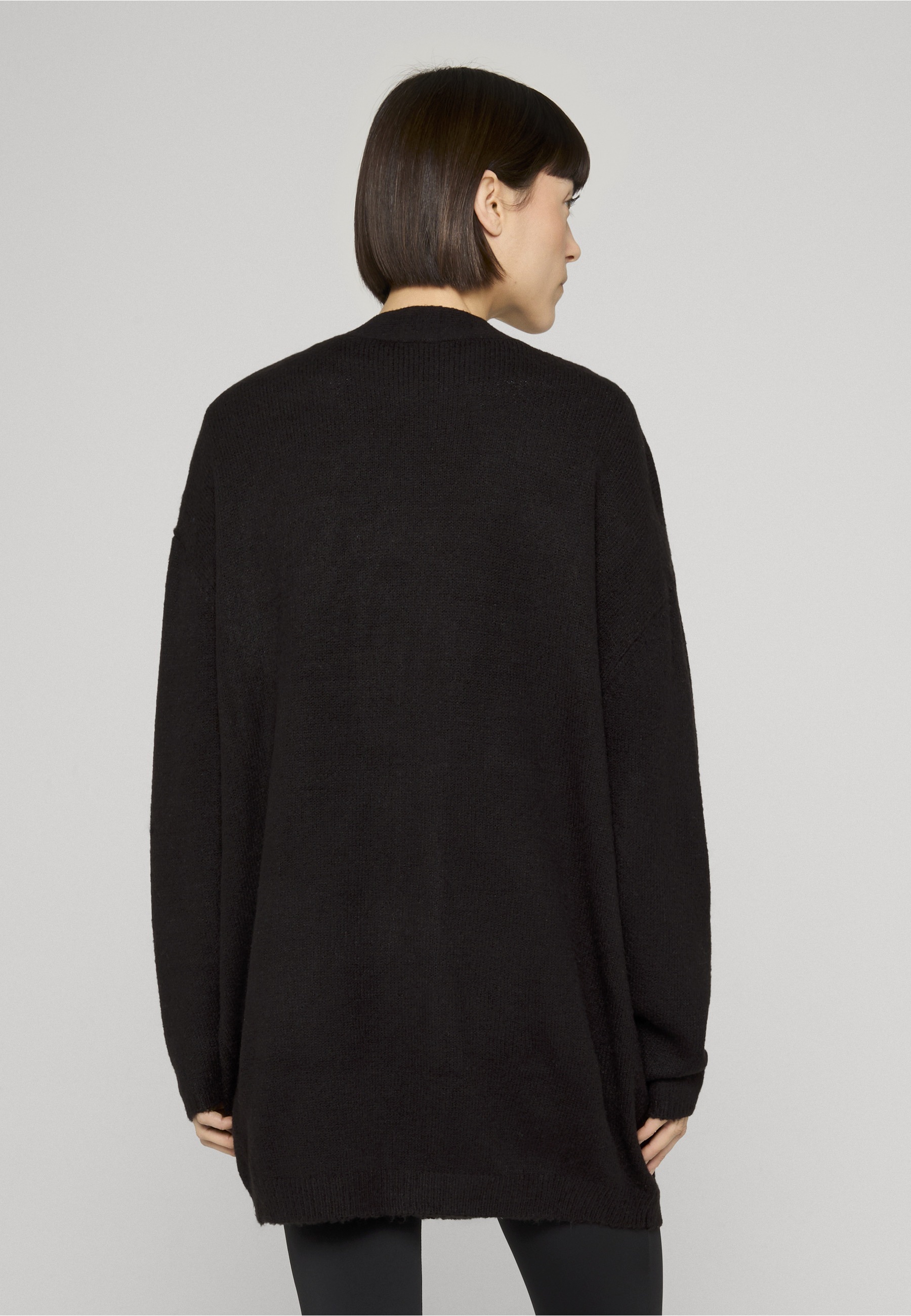 URBAN CLASSICS Strickjacke »Urban Classics Damen Ladies Chunky Fluffy Knit Cardigan«