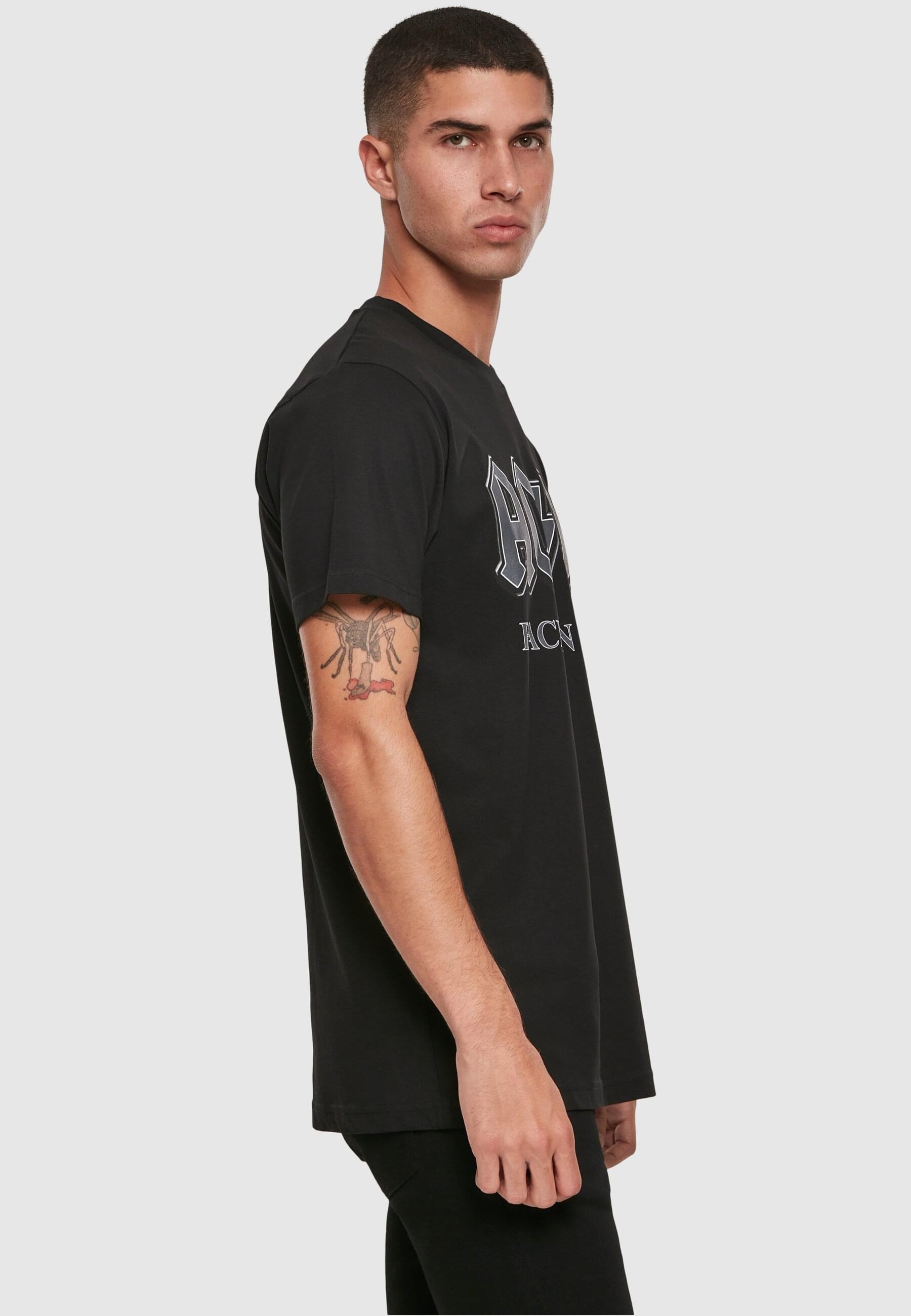 Merchcode T-Shirt »Merchcode Herren ACDC Back In Black Tee«, (1 tlg.)
