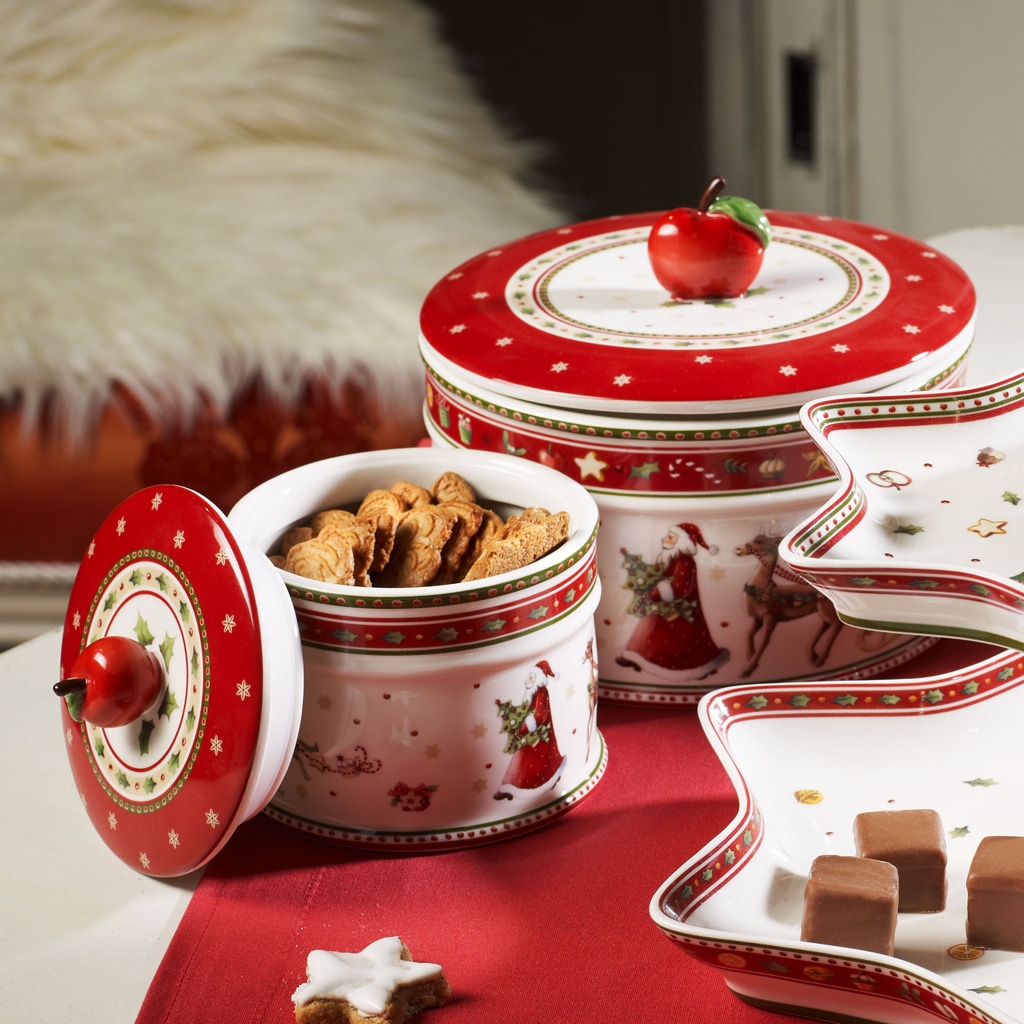 Villeroy & Boch Vorratsdose »Gebäckdose Winter Bakery Delight ø 17,3 cm bunt«, (1 tlg.)
