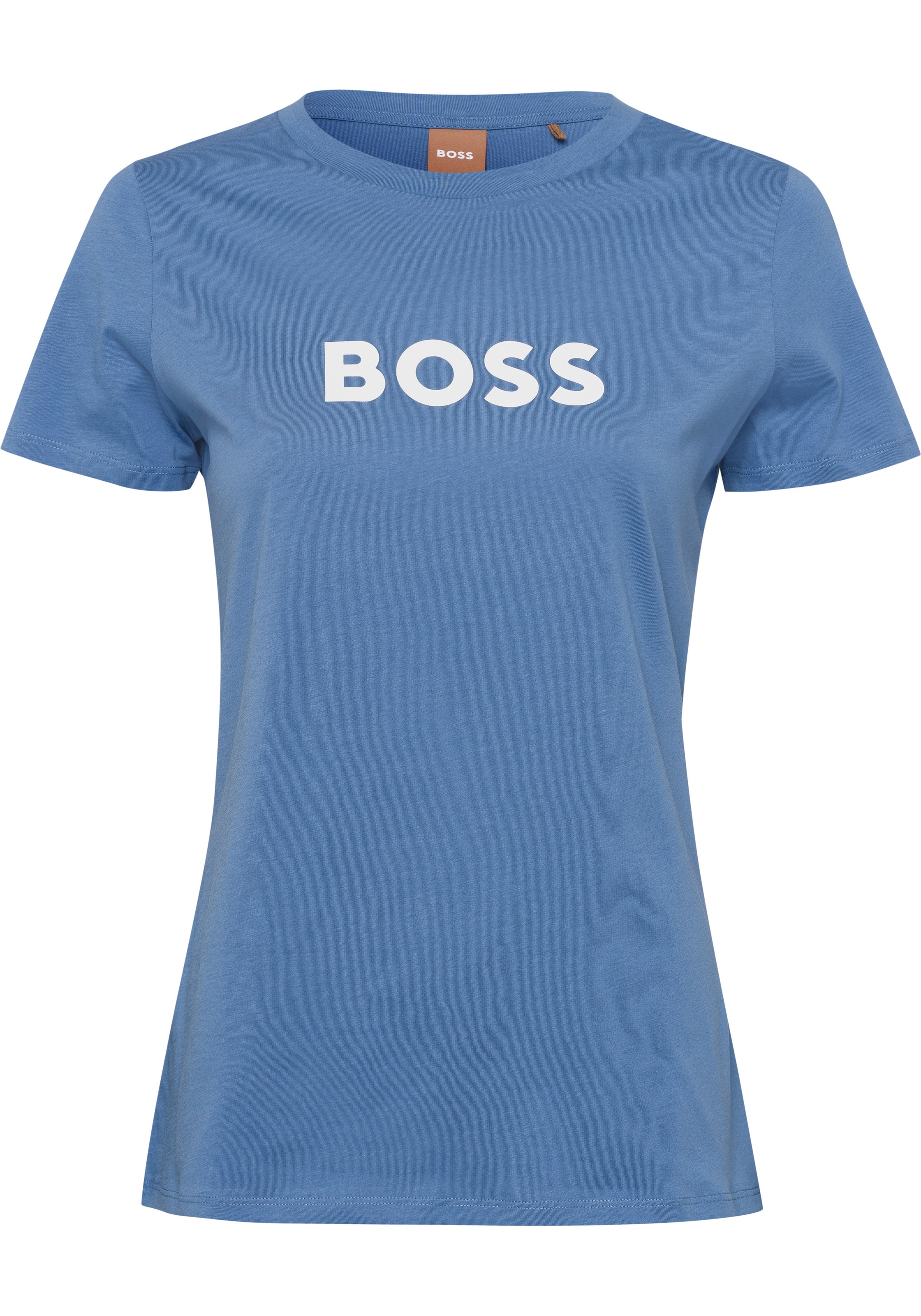 BOSS ORANGE T-Shirt BAUR bestellen der (1 mit | für Brust »C_Elogo_5«, tlg.), auf Logoschriftzug BOSS