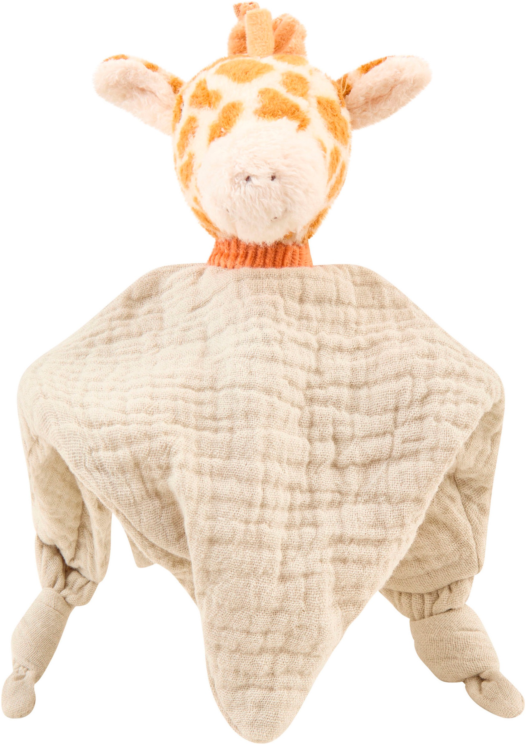 Sterntaler® Schmusetuch »Geschenkset Giraffe Kaya« Set, 2 Stk. tlg.