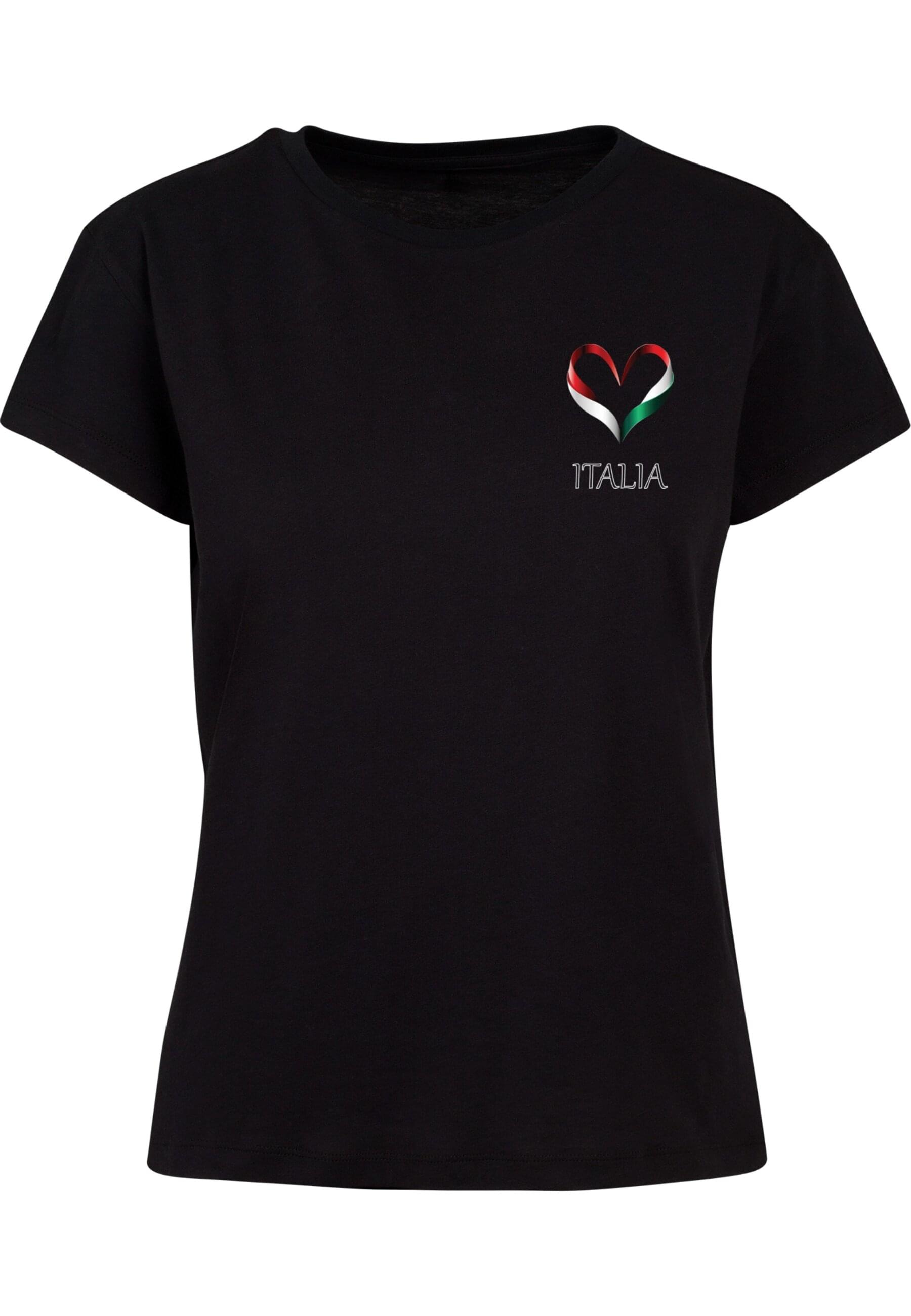 Merchcode T-Shirt "Merchcode Ladies Merchcode Football - Italy T-shirt" günstig online kaufen