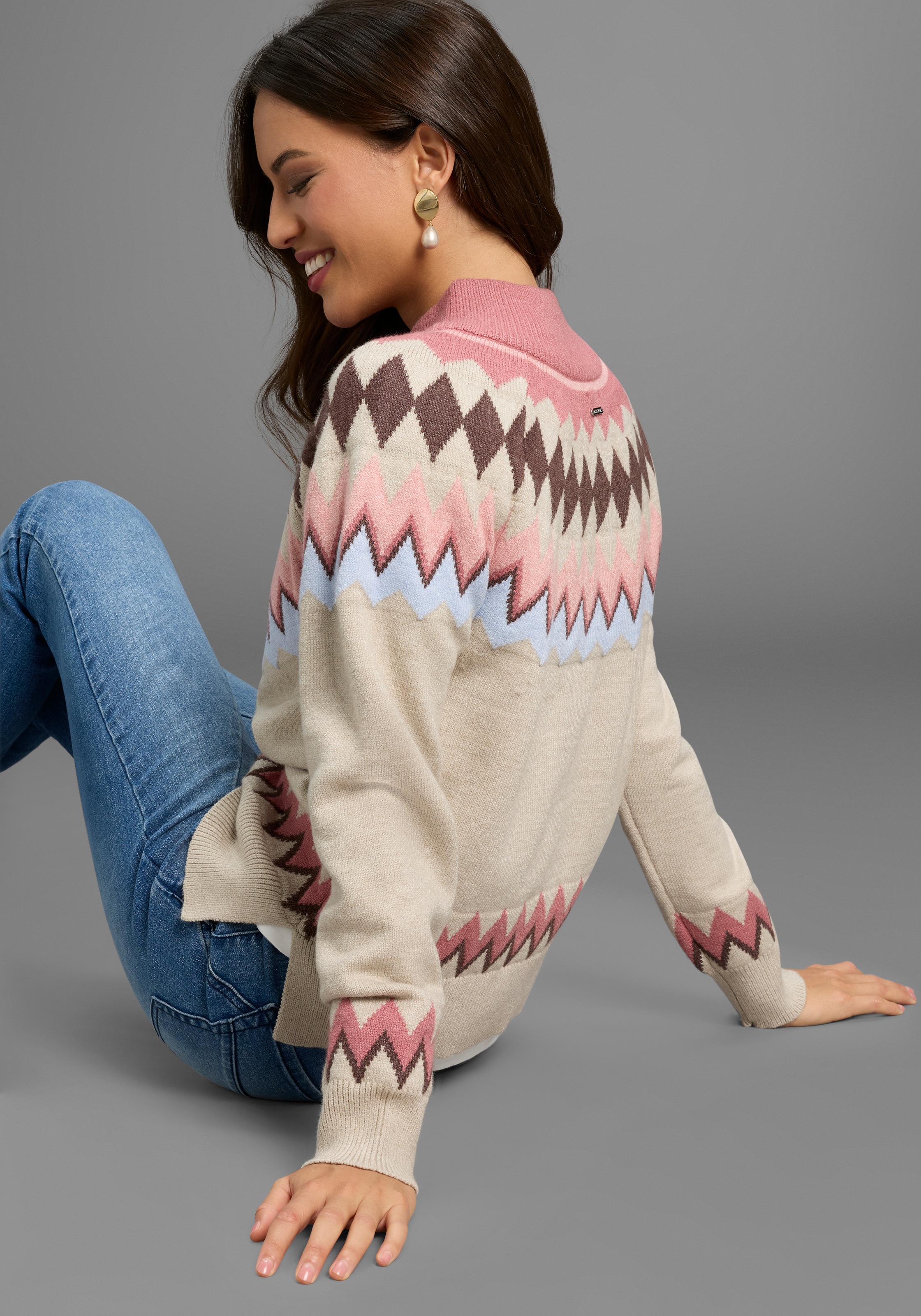 Laura Scott Troyer, mit kuscheligem Norwegermuster - NEUE KOLLEKTION