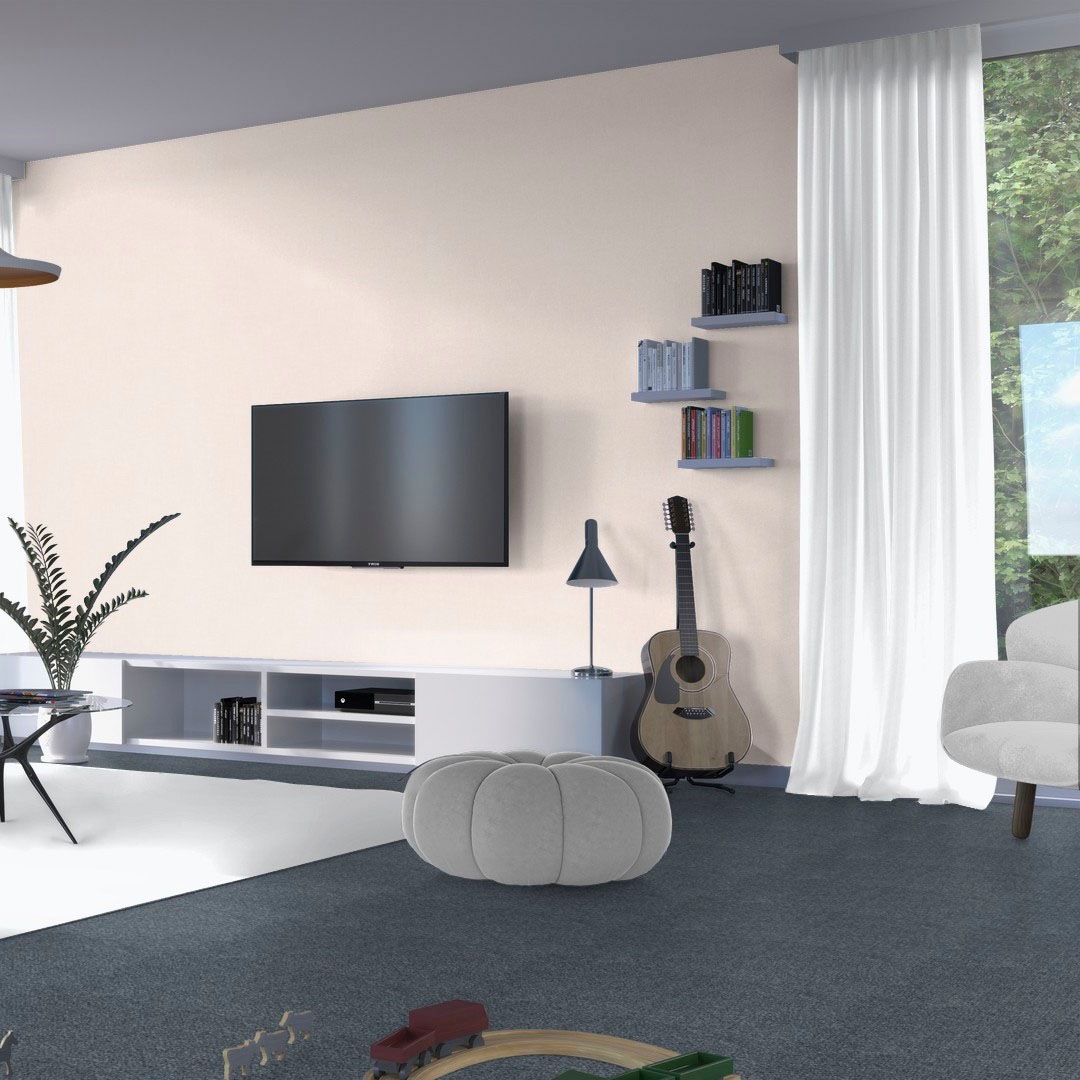 Vorwerk Teppichboden »Passion 1091 (Metro), Schlinge - Uni Farben, Made in Germany«, rechteckig, 6,3 mm Höhe, Wohnzimmer, Schlafzimmer, Kinderzimmer, Breite 400/500 cm