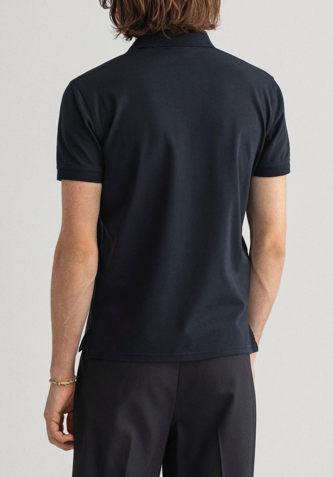 Gant Poloshirt "CONTRAST COLLAR PIQUE SS RUGGER", formstabil durch Elasthan günstig online kaufen