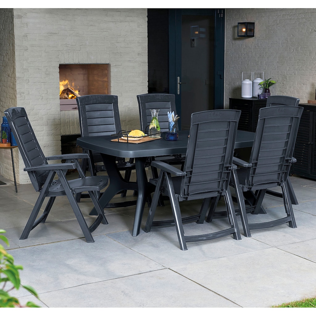 Jardin Garten-Essgruppe »Aruba«, (Set, 2 tlg., bestehend aus 2 Sesseln)