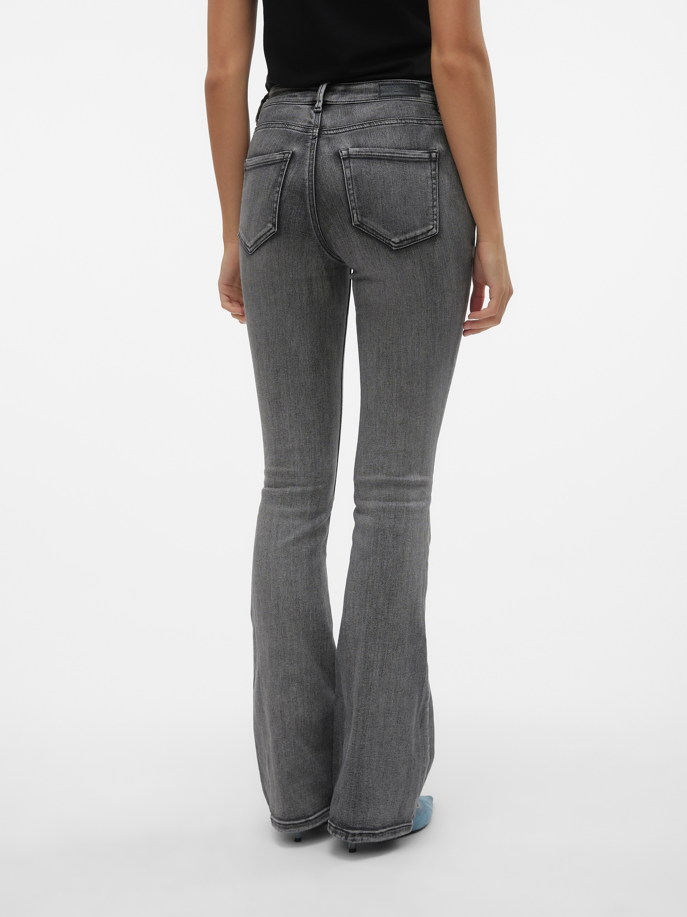 Vero Moda Bootcut-Jeans »VMFLASH MR FLARED JEANS LI213 GA NOOS«