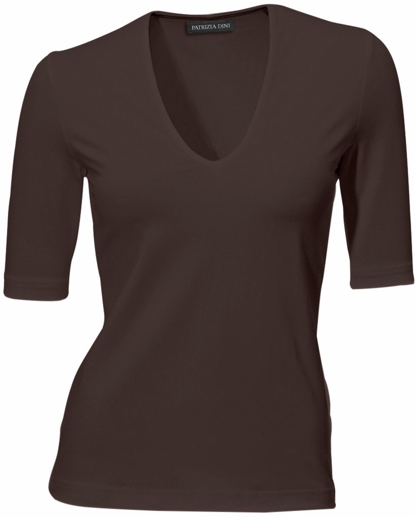HEINE V-Shirt Women's Brown 40 2