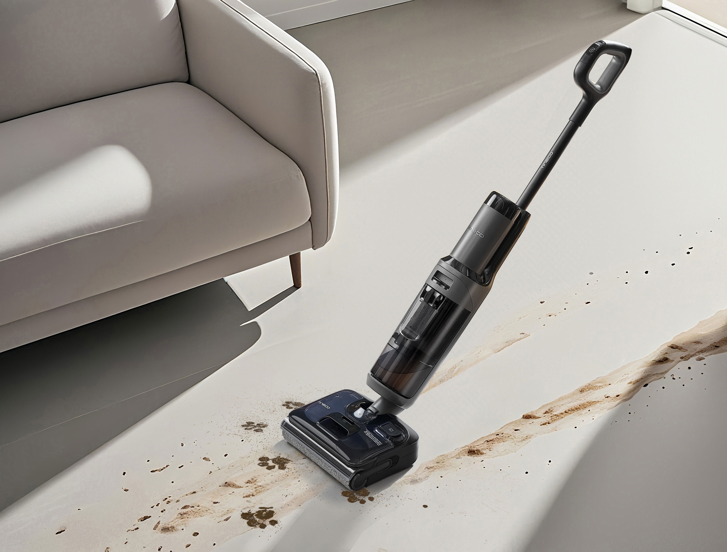 Tineco Nass-Trocken-Sauger "FLOOR ONE i6 Stretch Plus, 85 Grad Heißluft-Tro günstig online kaufen