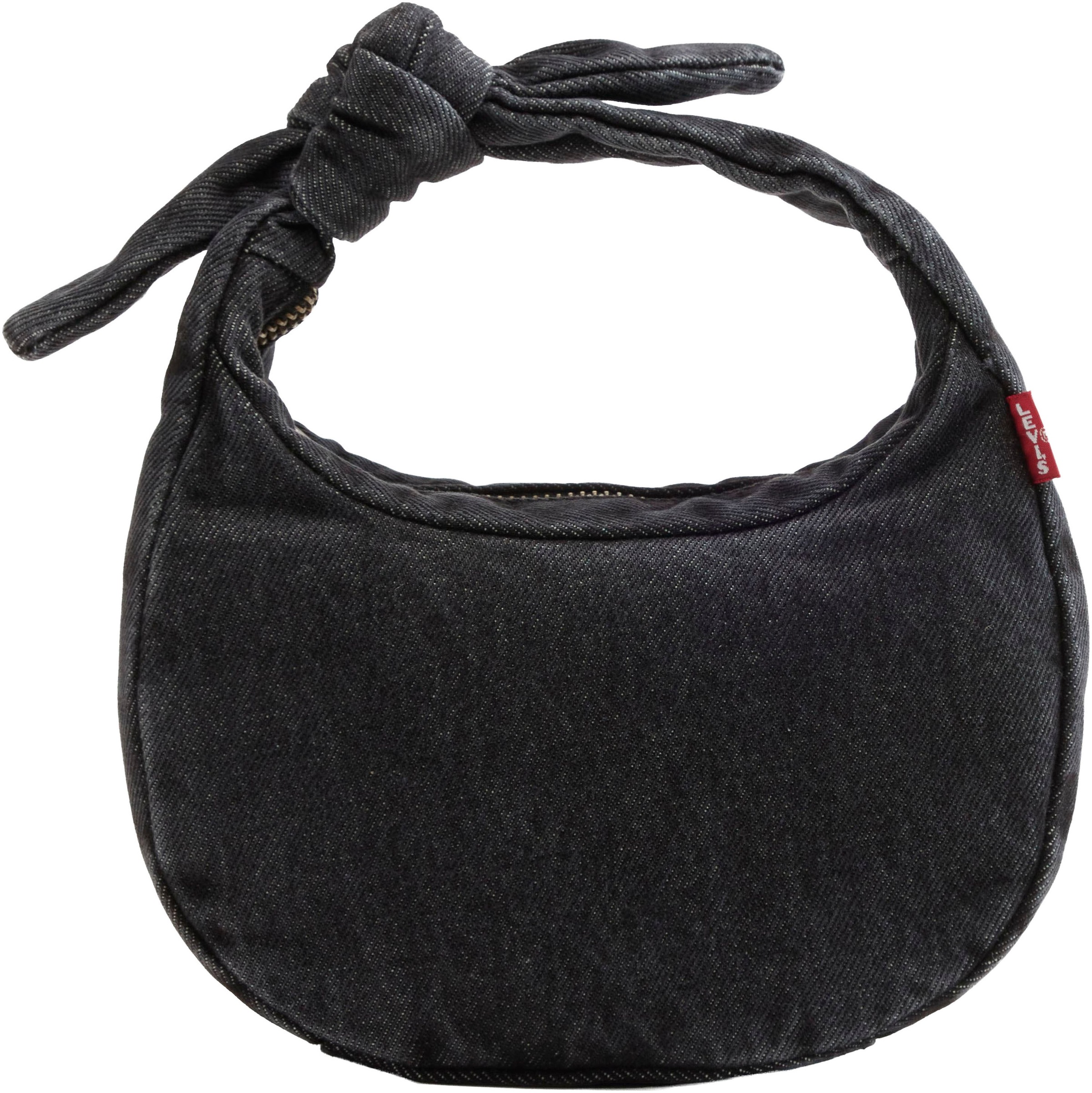 LEVI'S Damen Mini Bagschwarz schwarz wash 3, Web, Baumwolle, Taschen, mit Knoten-Henkel