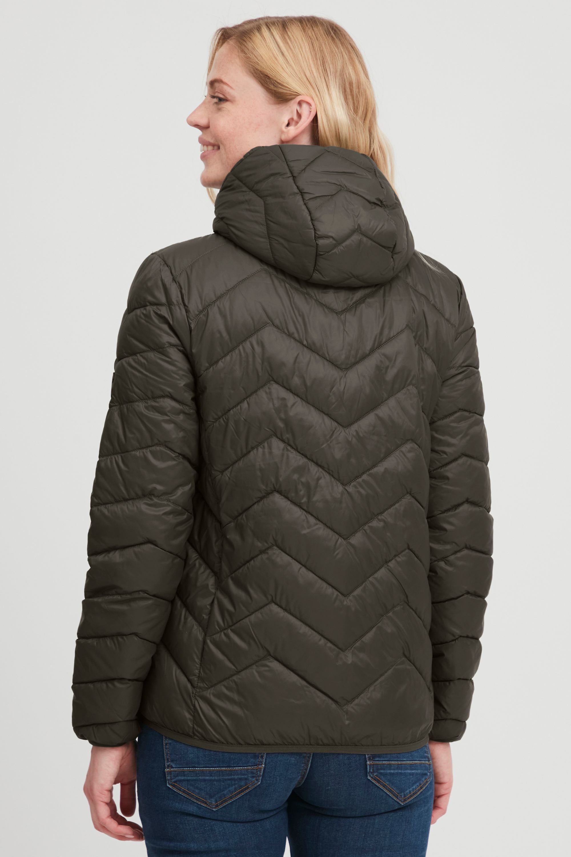 fransa Steppjacke »Steppjacke FRBapadding«, mit Kapuze