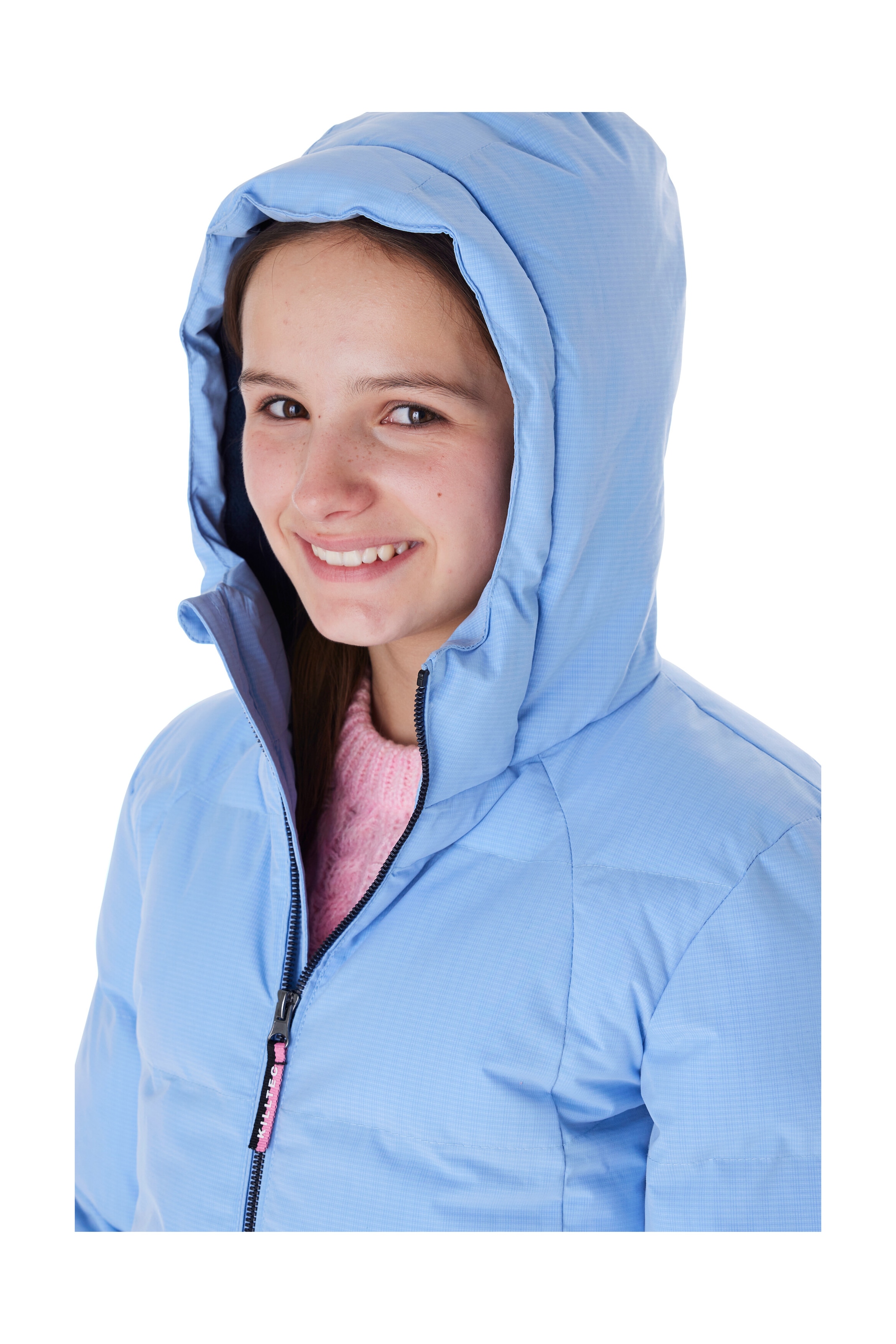 Killtec Steppjacke »KOW 357 GRLS QLTD JCKT«, Wasserabweisende Mädchenjacke mit Kapuze, atmungsaktiv, warm
