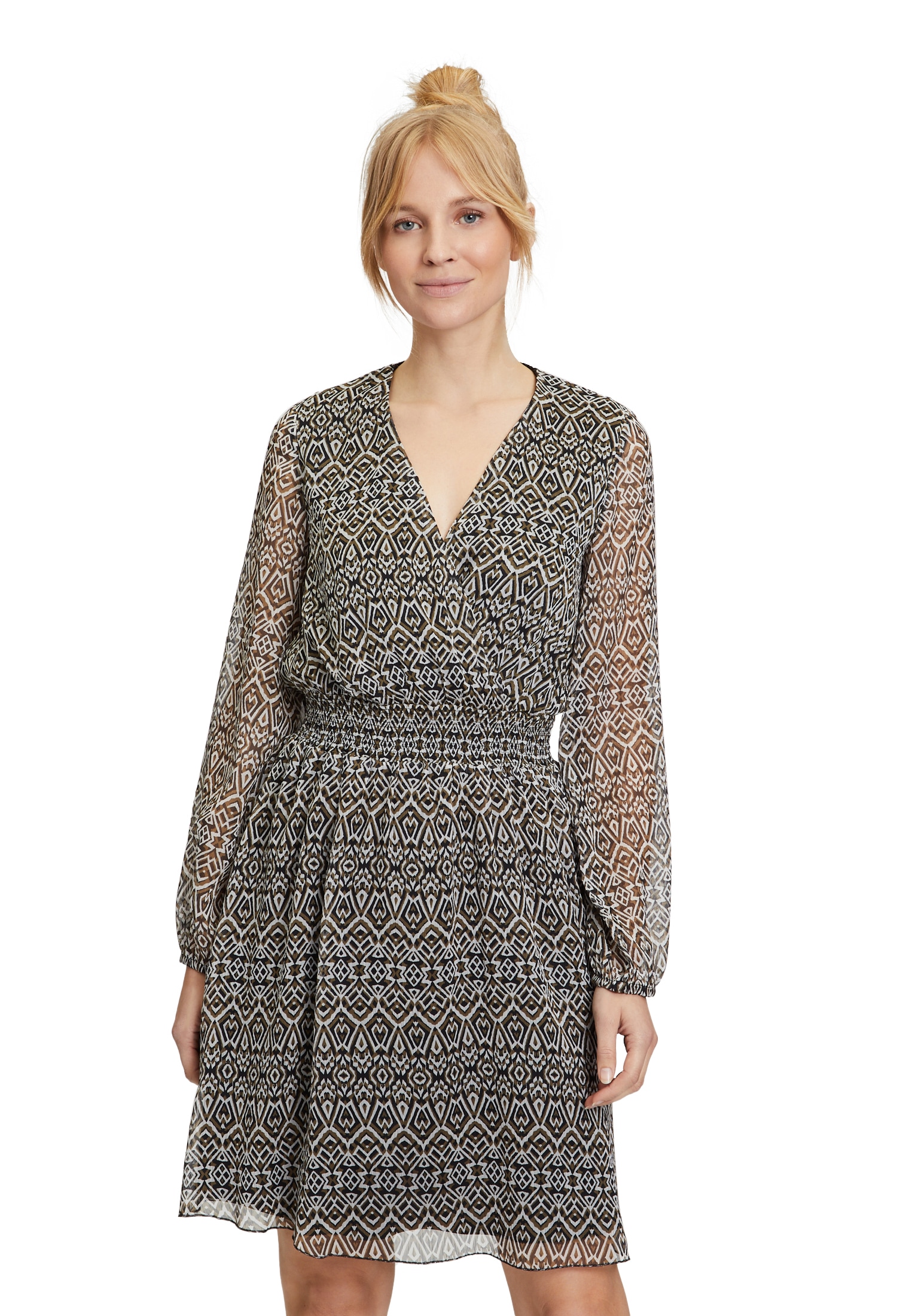 Cartoon Chiffonkleid "Damen mit Muster" Ohne Tasche Design günstig online kaufen