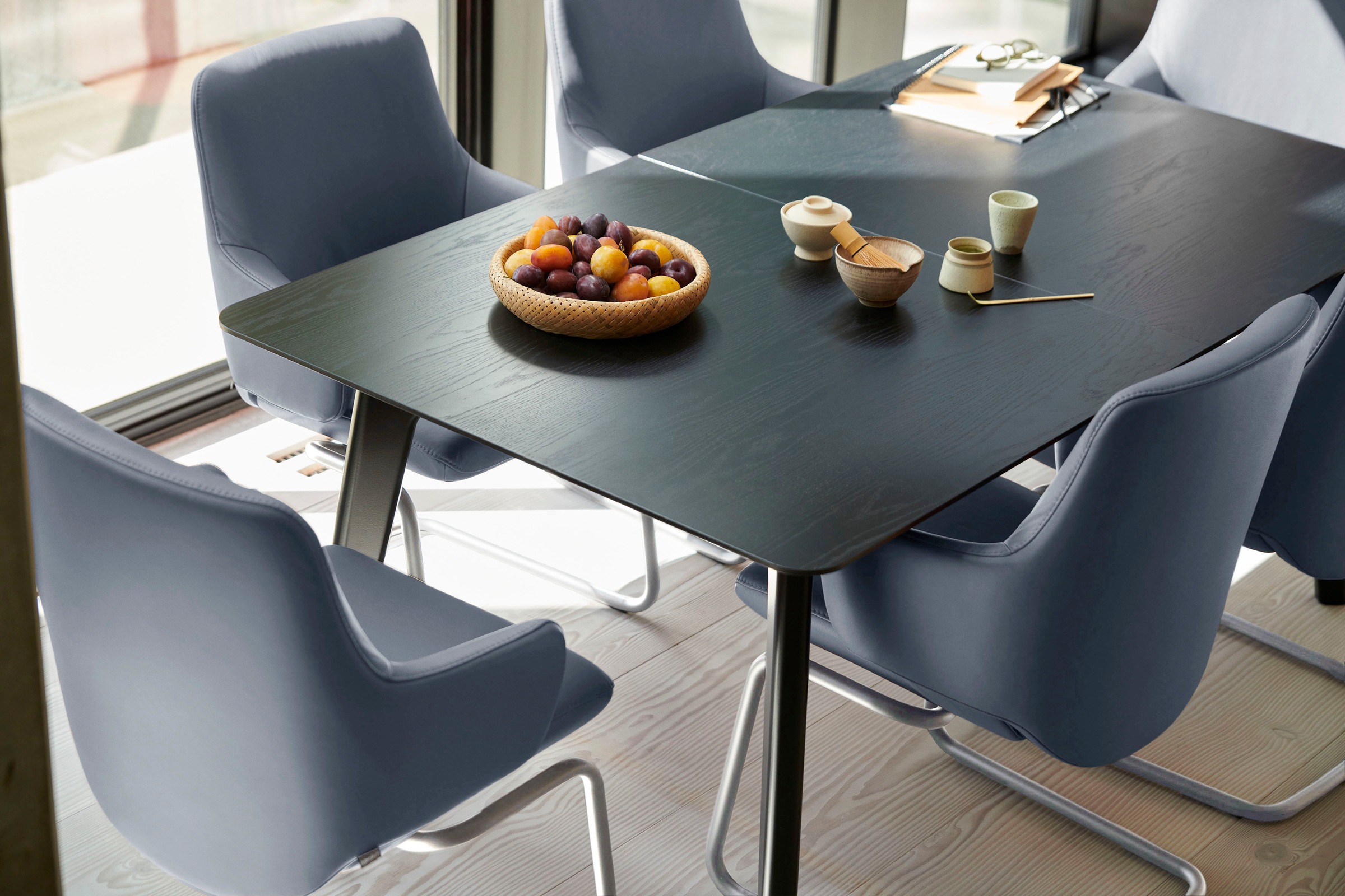 Stressless® Polsterstuhl »Laurel«, Leder PALOMA, Low Back mit Armlehne, Größe L, mit Beinen aus Stahl in Chrom glänzend