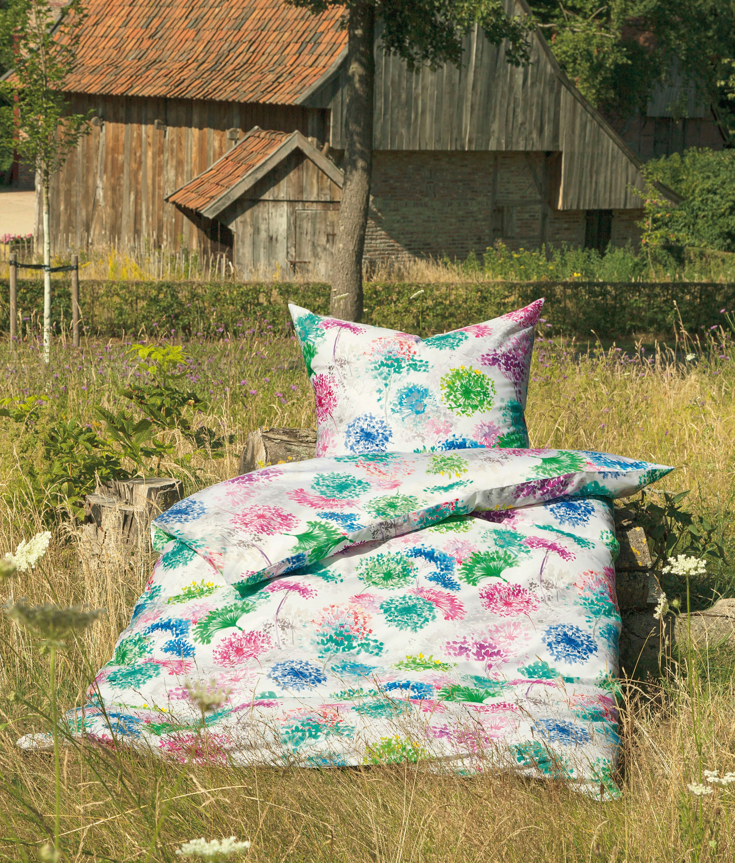 Janine Bettwäsche "modern art S 42106" 2 Stk. mit Reißverschluss günstig online kaufen