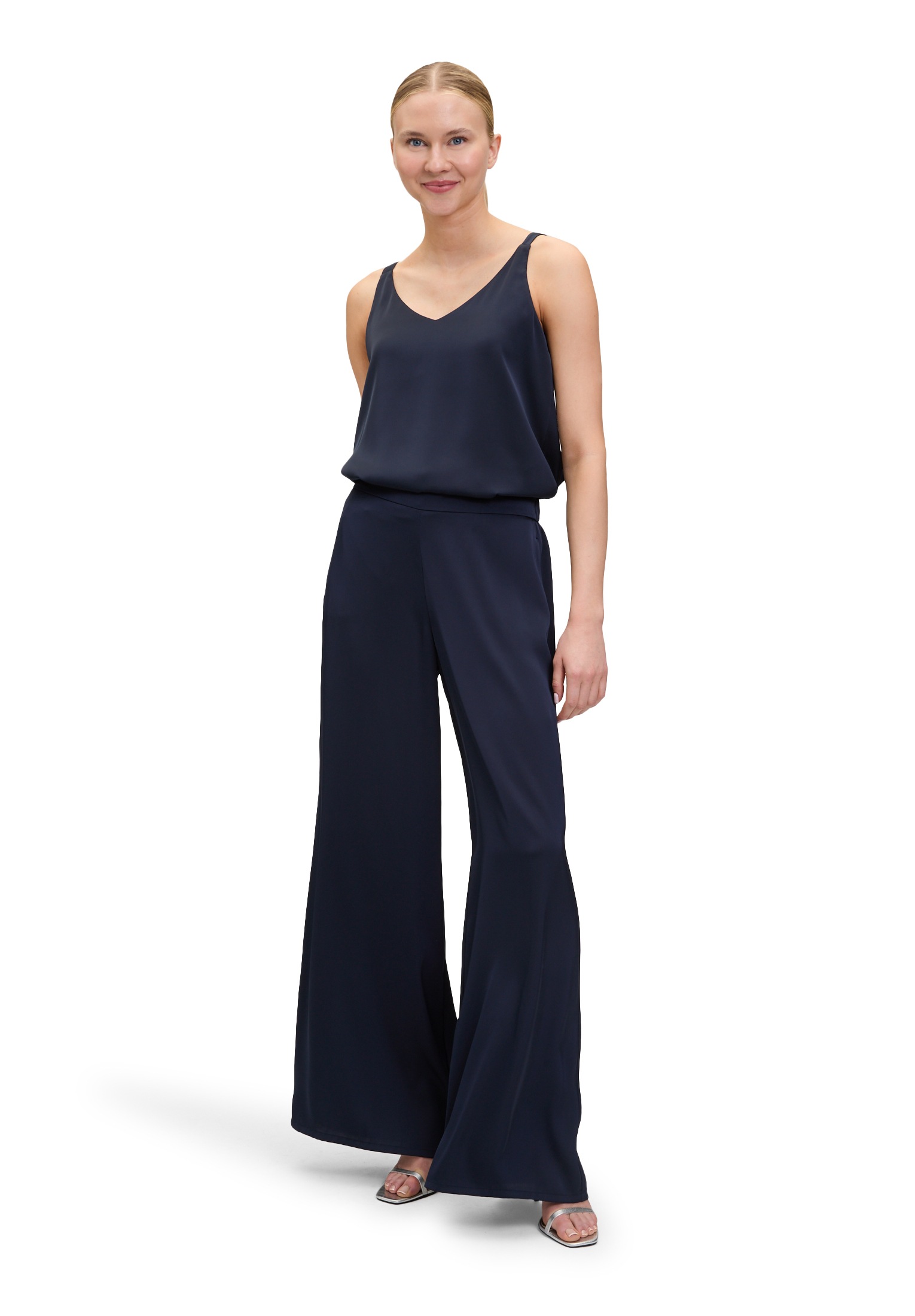 Vera Mont Satinbluse »Vera Mont Satin-Bluse mit V-Ausschnitt«
