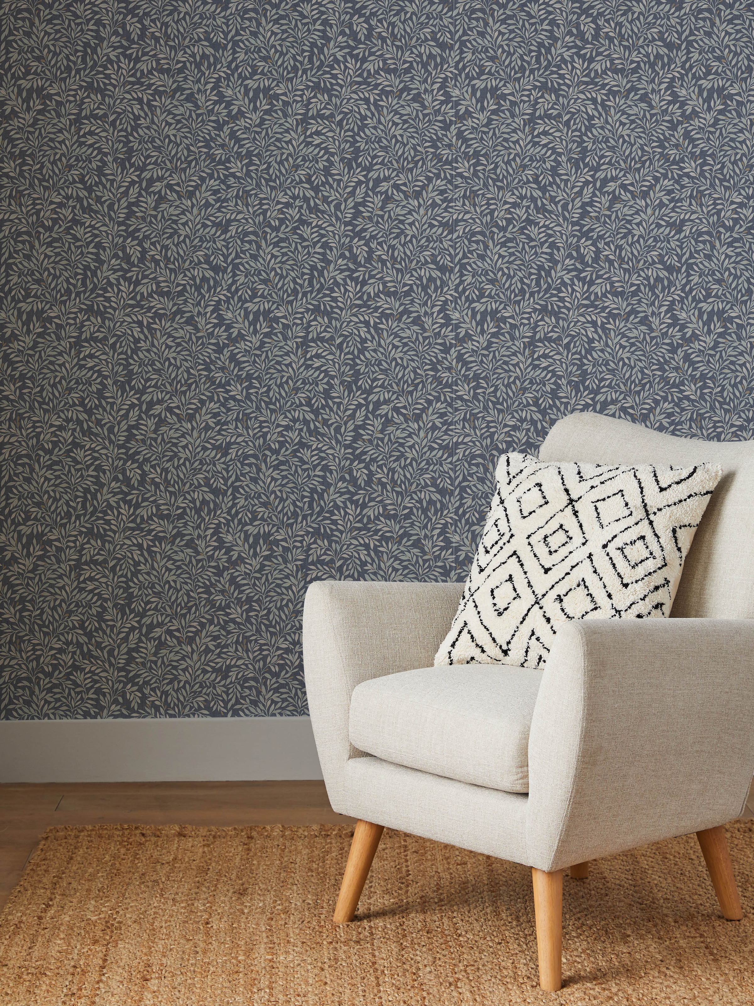 Next Vliestapete "Ditsy Leaf" Motiv Glatt Design Tapeten