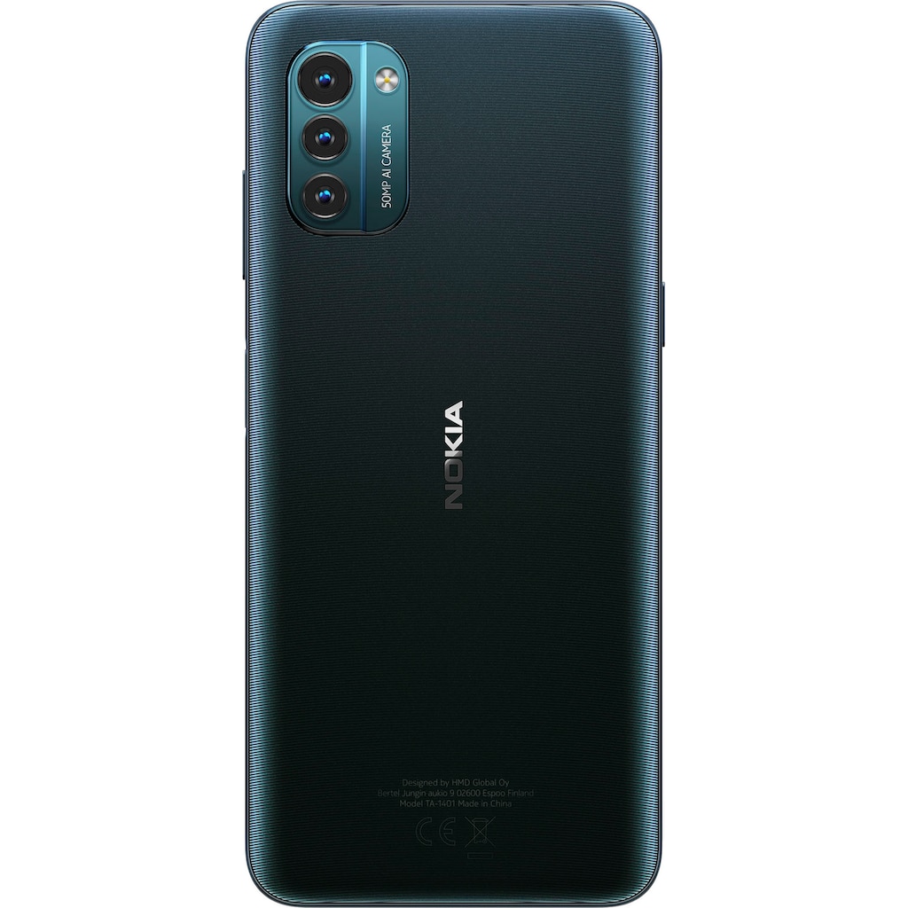 Nokia Smartphone »G21«, Nordic Blue, 16,5 cm/6,5 Zoll, 64 GB Speicherplatz, 50 MP Kamera