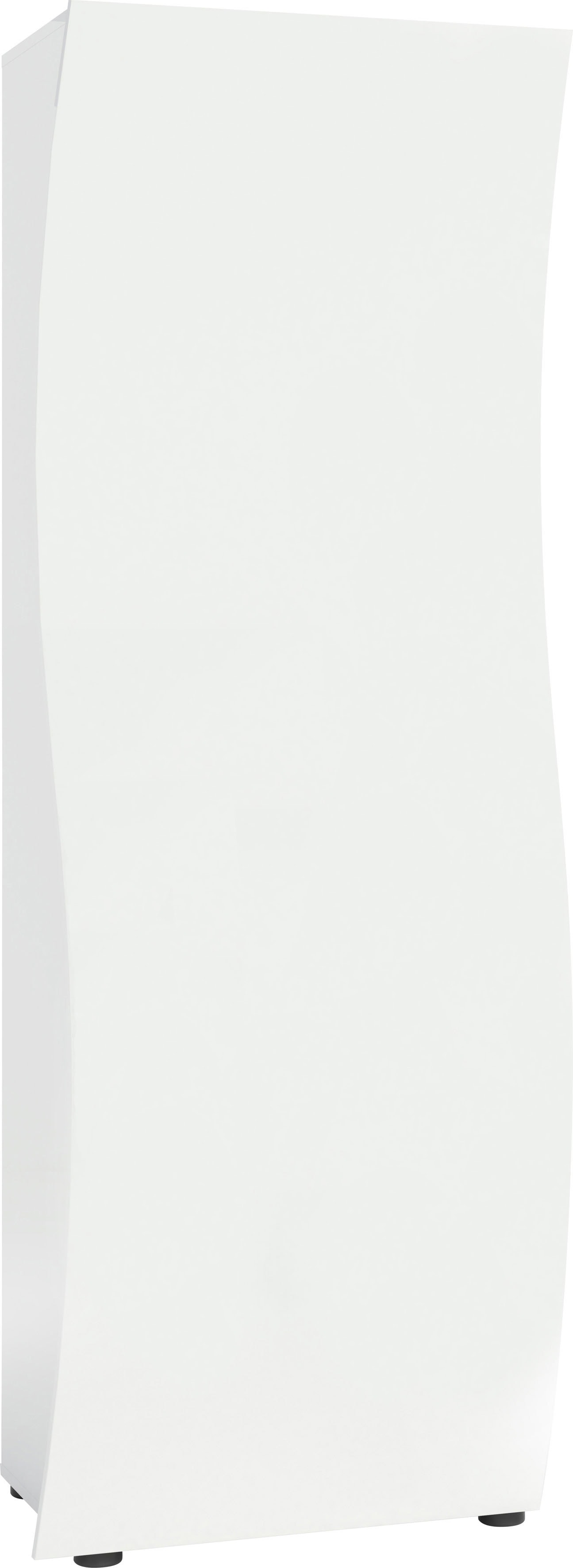 Preisvergleich für INOSIGN Garderobenschrank Kiss, BxHxT 70x41x200 cm, in  der Farbe Weiß | Ladendirekt