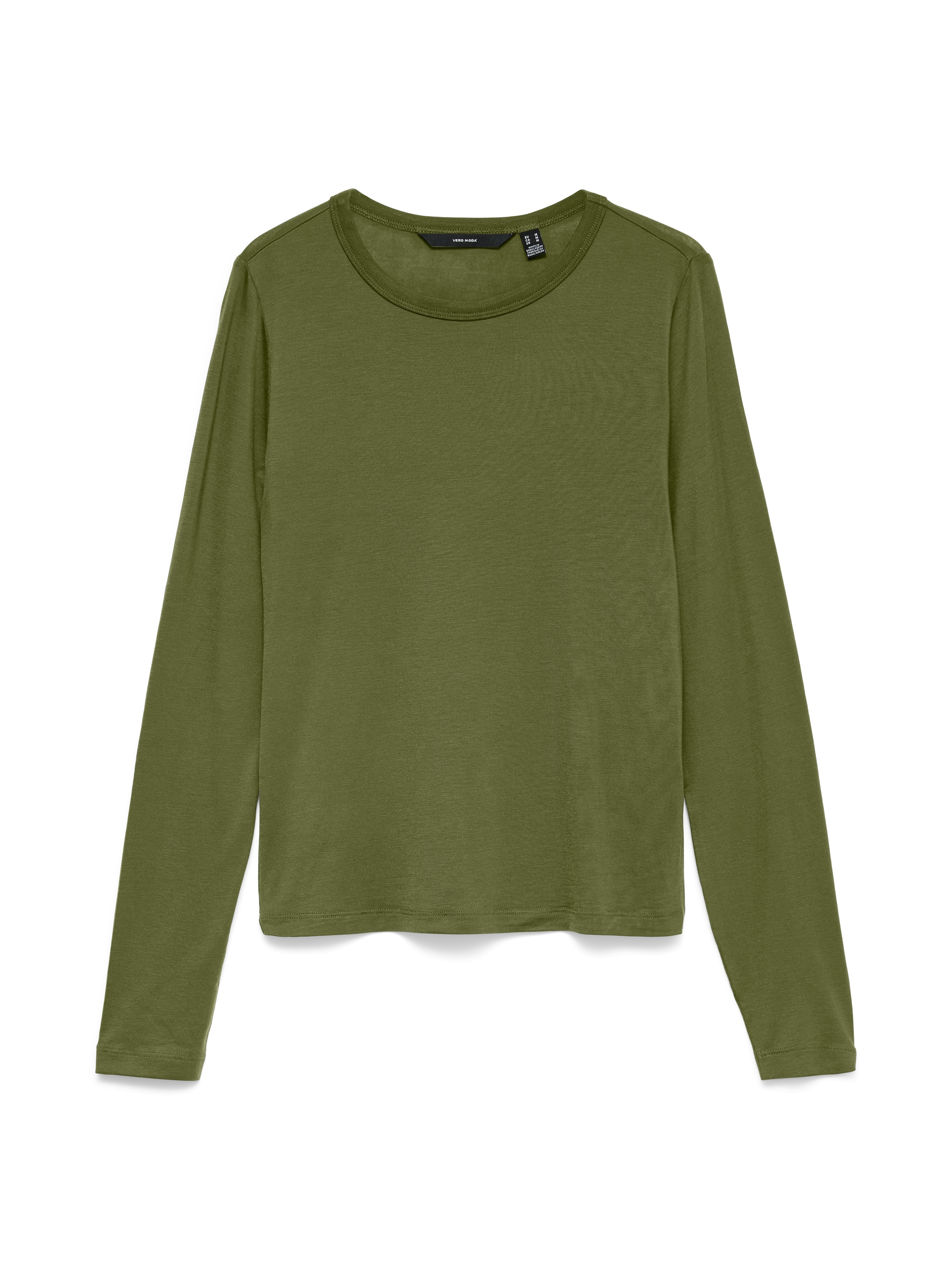Vero Moda Langarmshirt »VMADA LS TOP JRS NOOS« Materialmix, regular fit