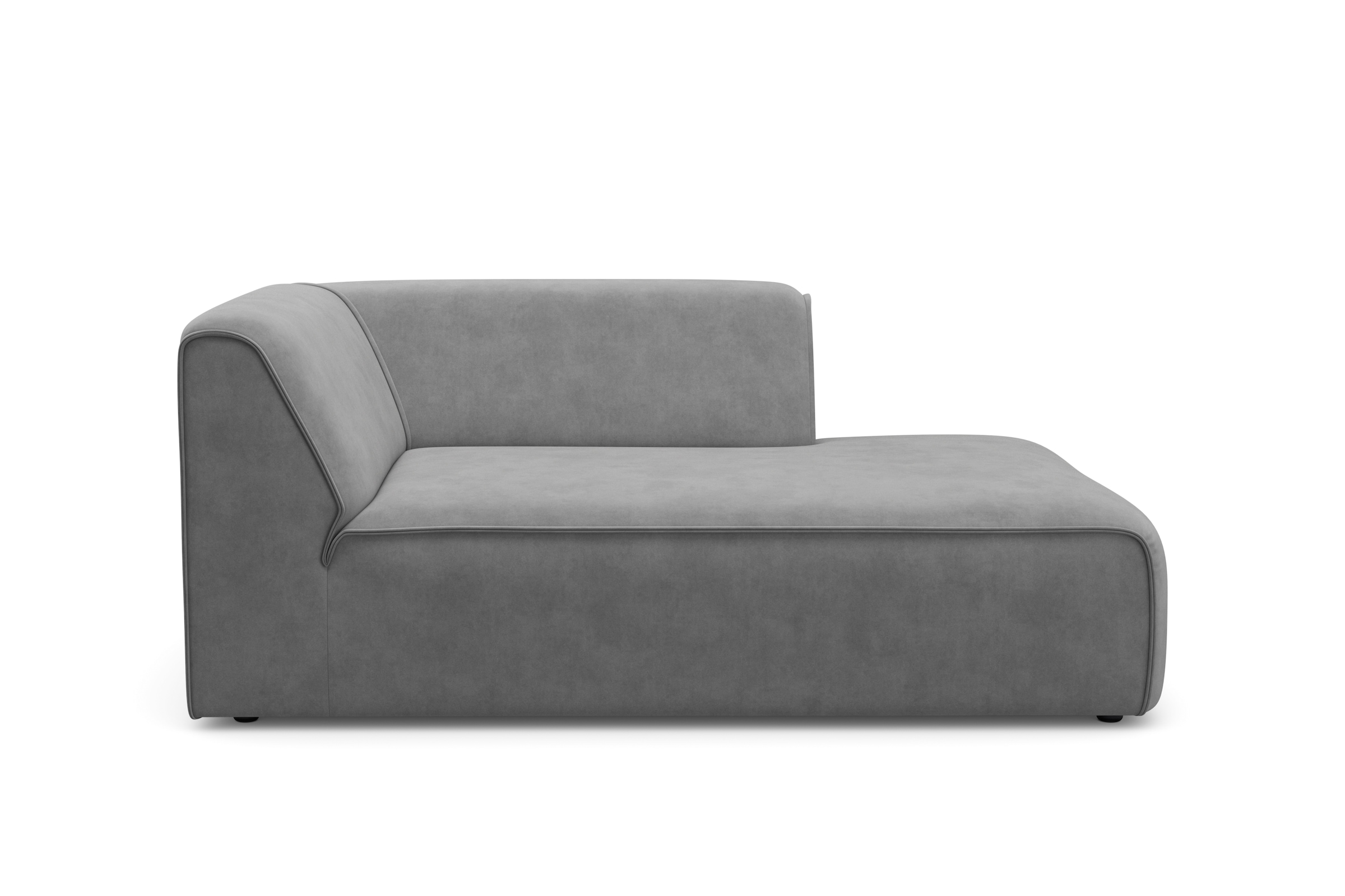 OTTO home Ottomane "Merid Chaiselongue, Maße B/T/H: 100/162/70 cm" als Modu günstig online kaufen