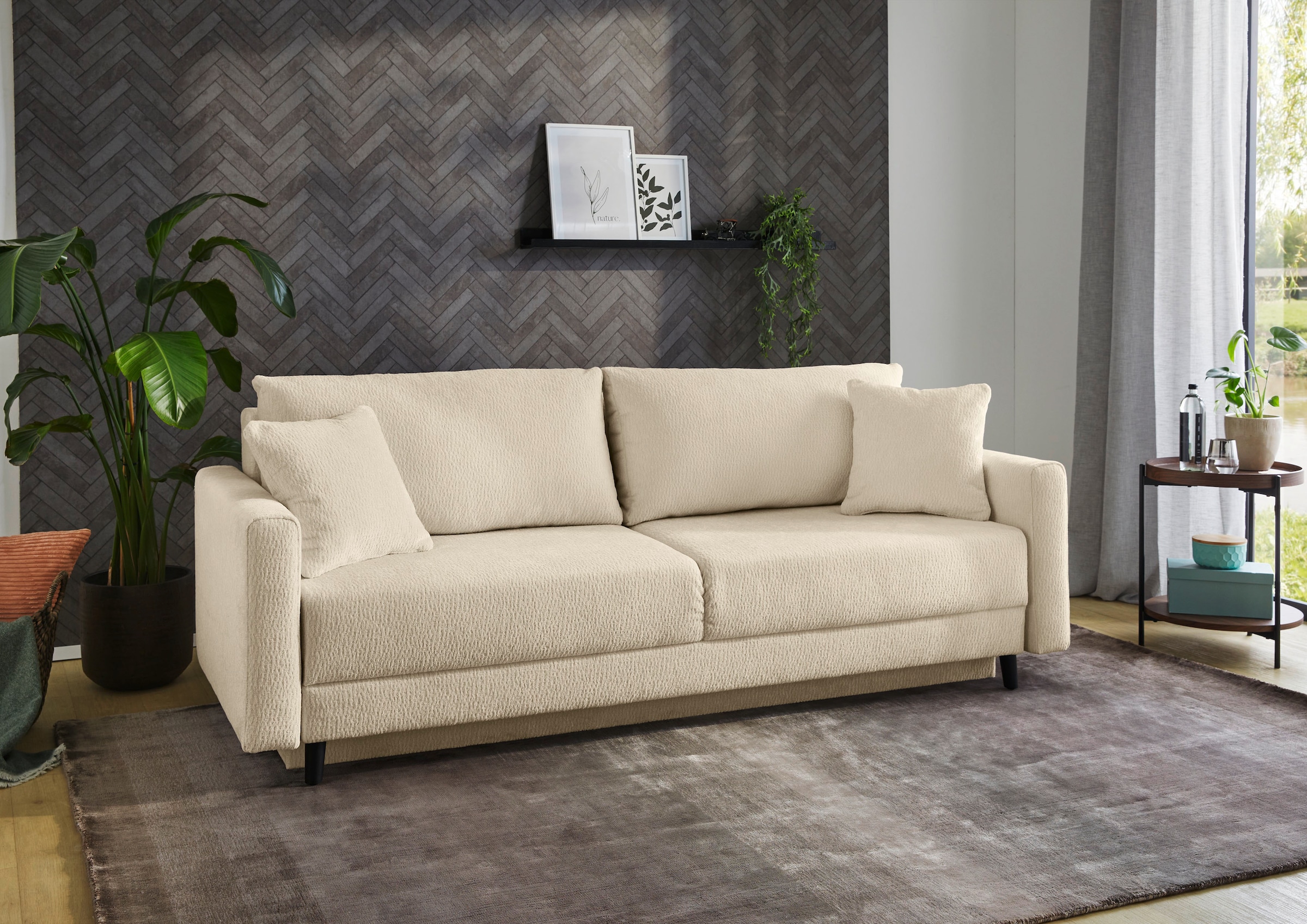 Jockenhöfer Gruppe Schlafsofa "Bjoern, B: 217 cm, Liegefl. 140x191 cm" mit günstig online kaufen