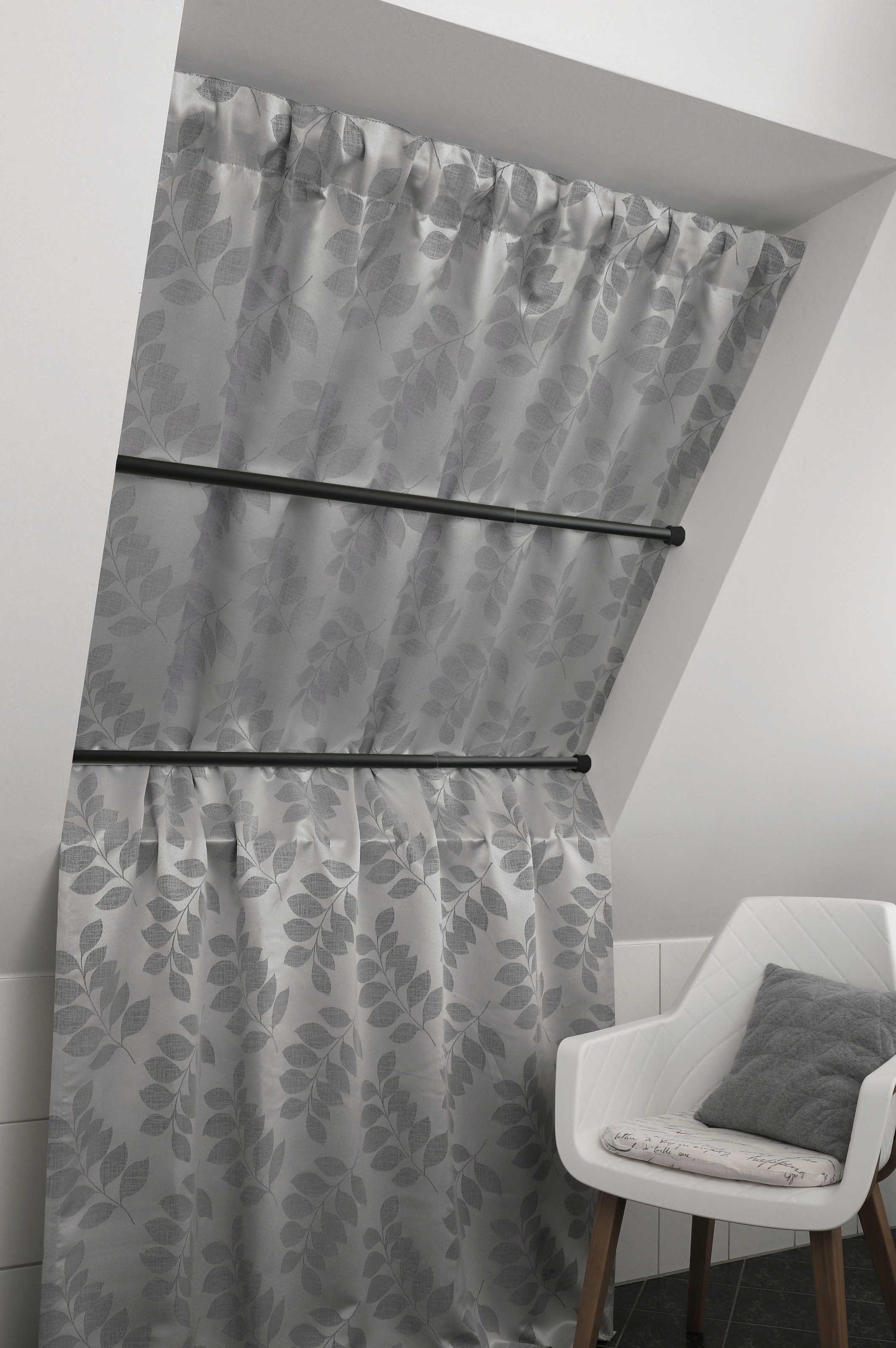 GARDINIA Scheibenstange "Spannstange Ø 23/26 mm" ausdrehbar vielseitig eins günstig online kaufen