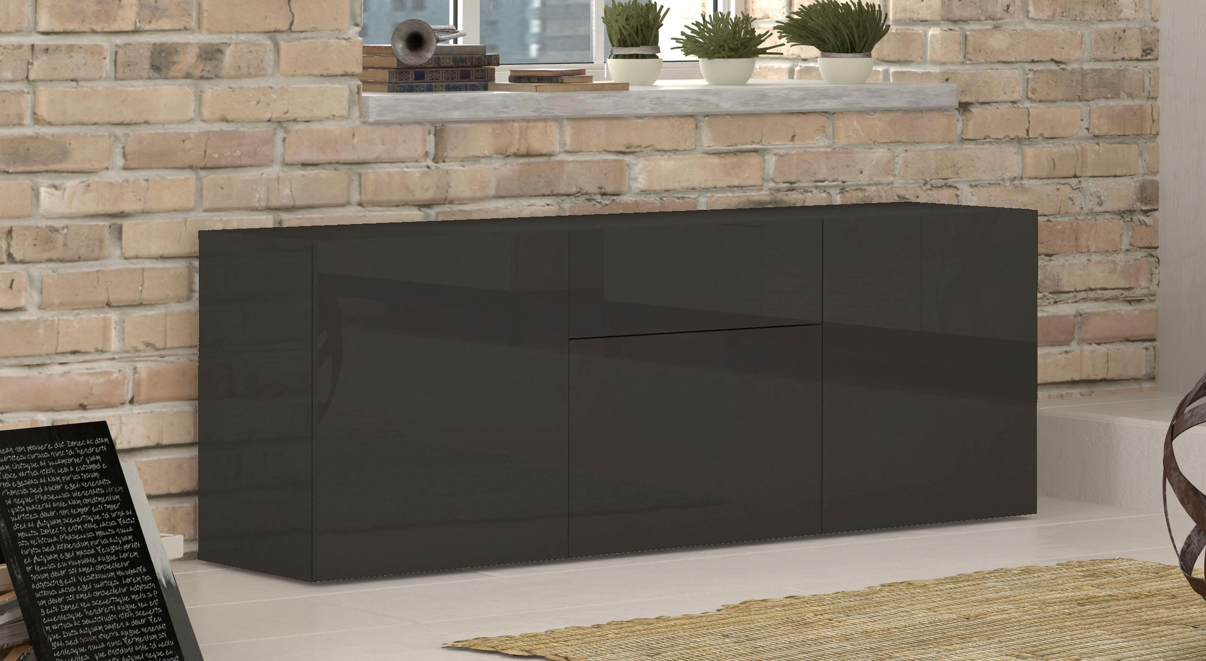 Home affaire Sideboard "Metis" Breite 170 cm günstig online kaufen