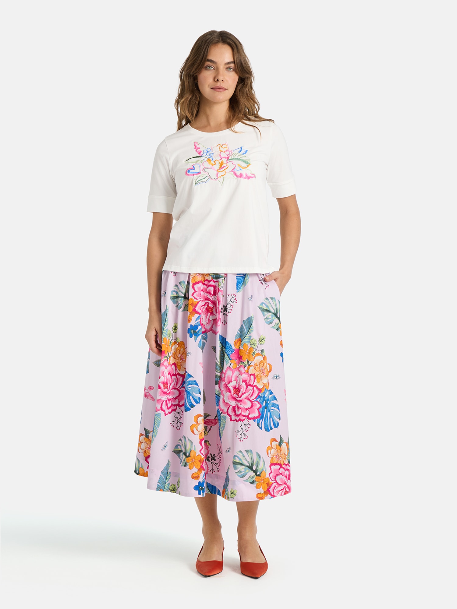 Lieblingsstück Sommerrock »RaniaL« mit 70% Baumwolle