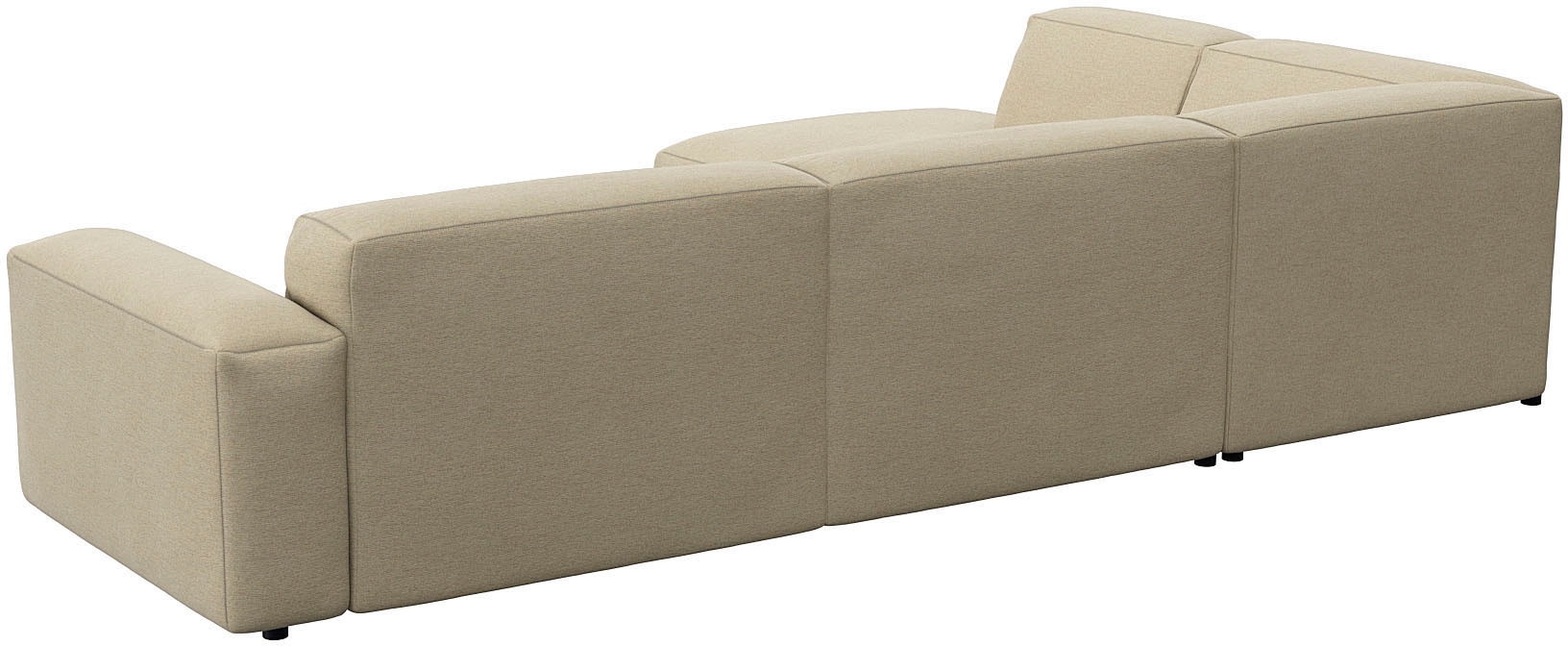 FLEXLUX Ecksofa »Lucera, super bequem durch hochwertigen Sitzaufbau mit Kaltschaum«, modern & anschmiegsam, L-Form, Designsofa