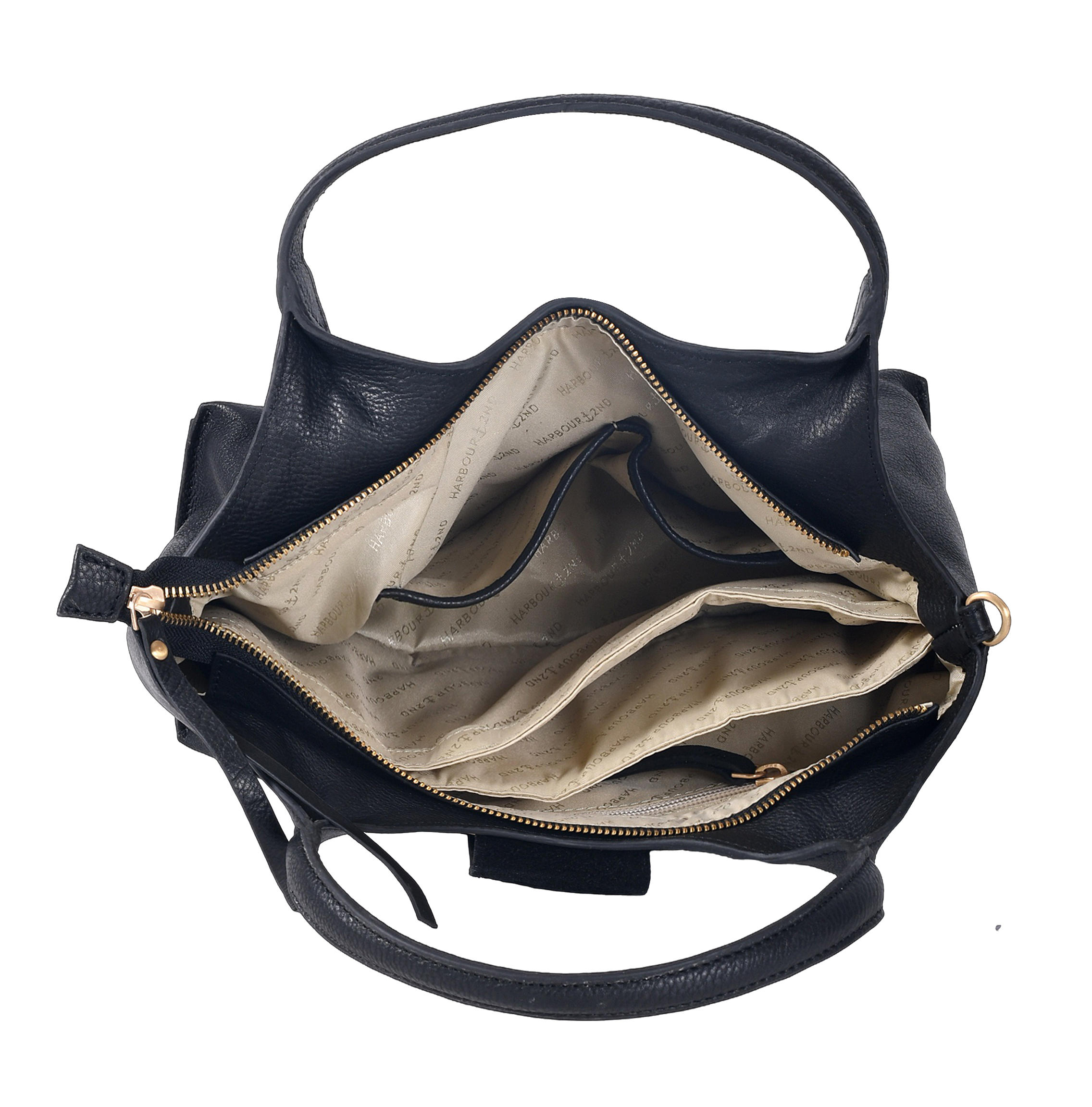 HARBOUR 2nd Henkeltasche »Silvana« Handtasche, Tote Bag mit praktischen Fächern