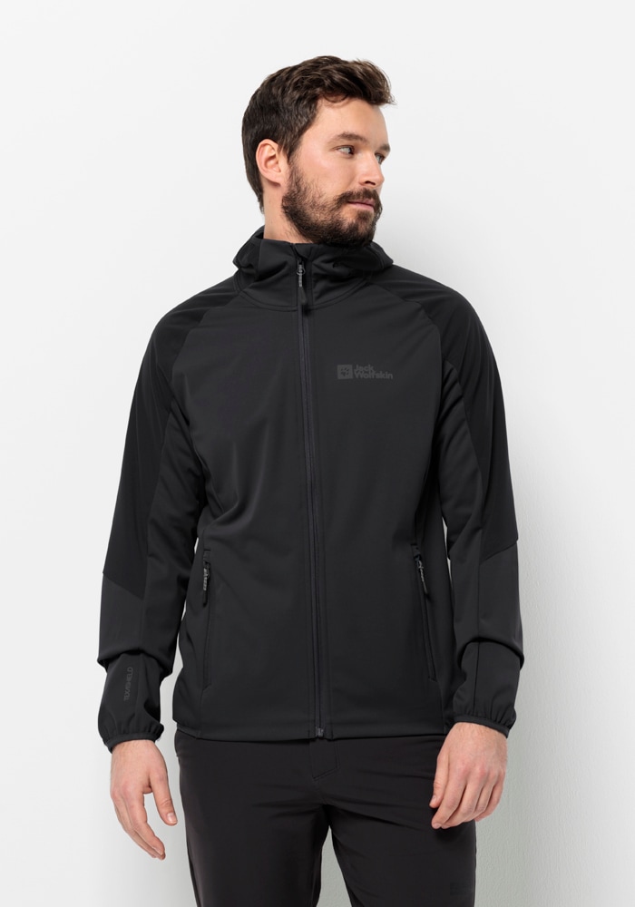 Jack Wolfskin Softshelljacke "FELDBERG HOODY M", mit Kapuze