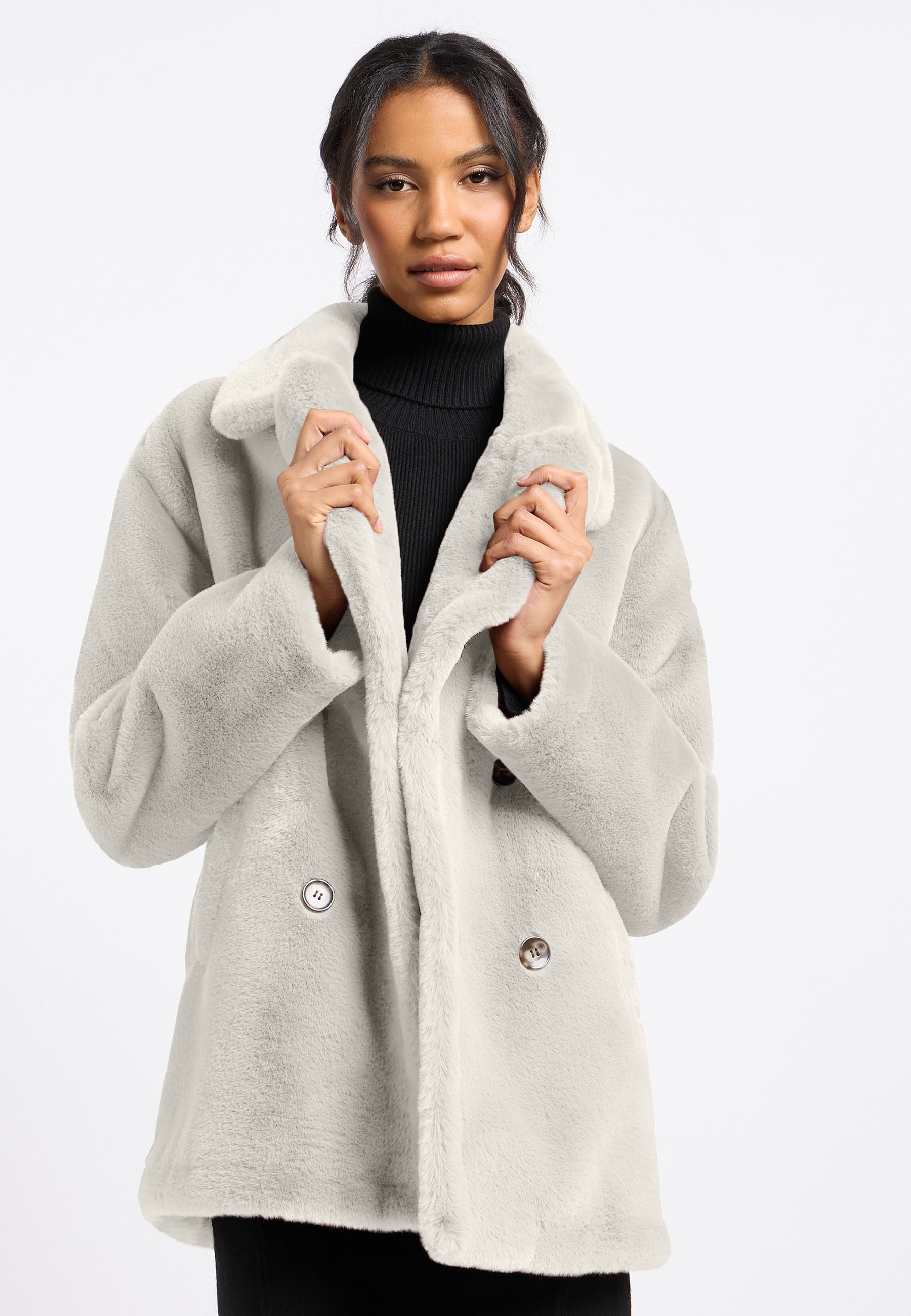Frieda & Freddies Blouson "Fake Fur Jacket / Darlah" günstig online kaufen