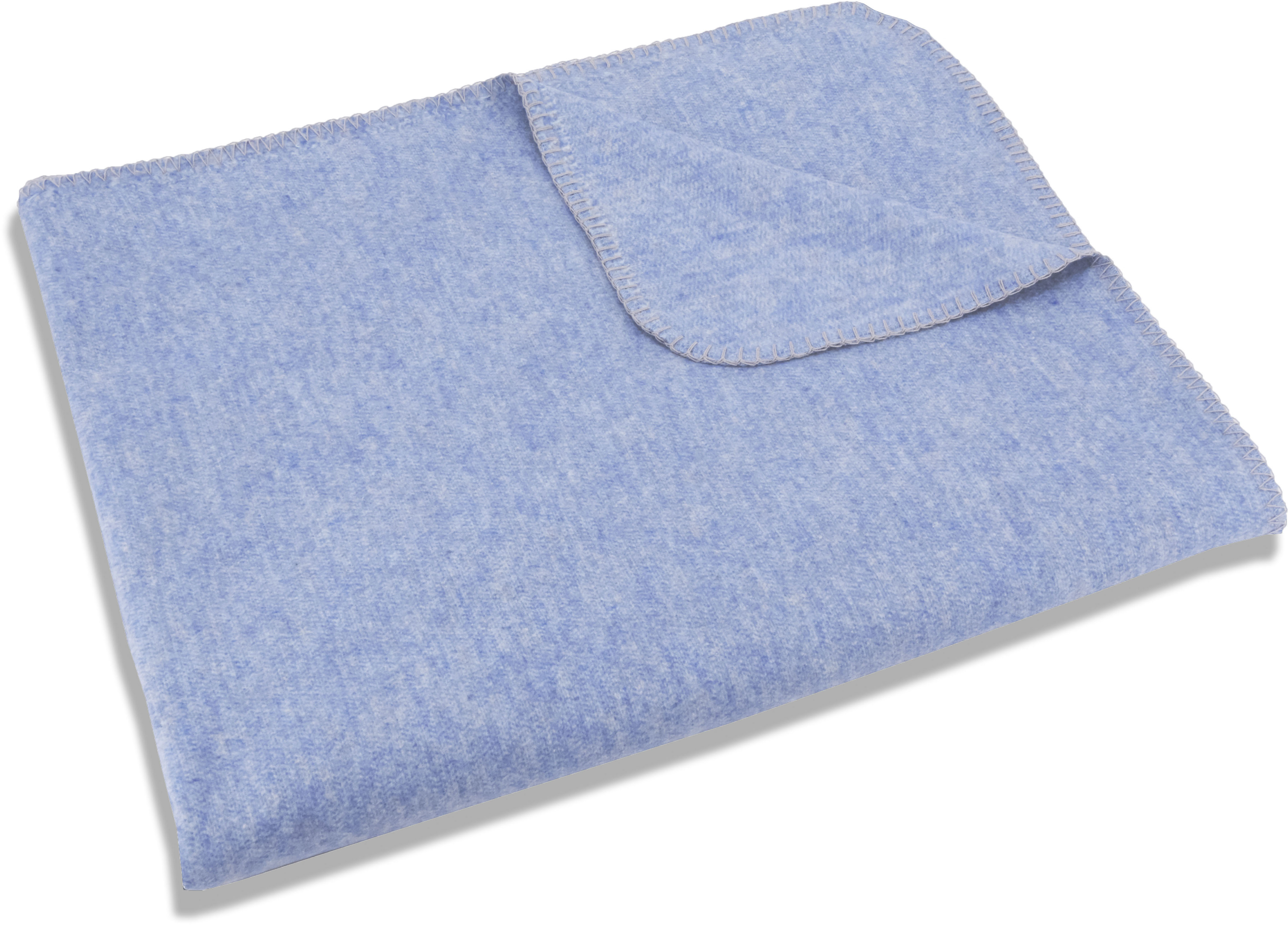 SETEX Wohndecke "Kuscheldecke" mit Ziernaht in Melange-Optik, Kuscheldecke