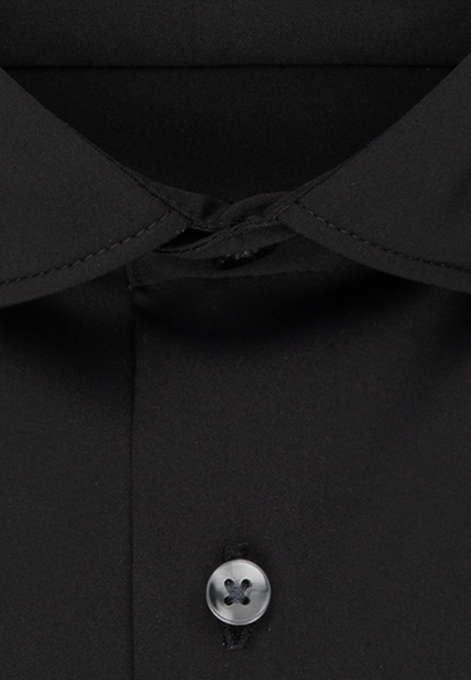 seidensticker Businesshemd »Schwarze Rose«, Slim Kentkragen Uni