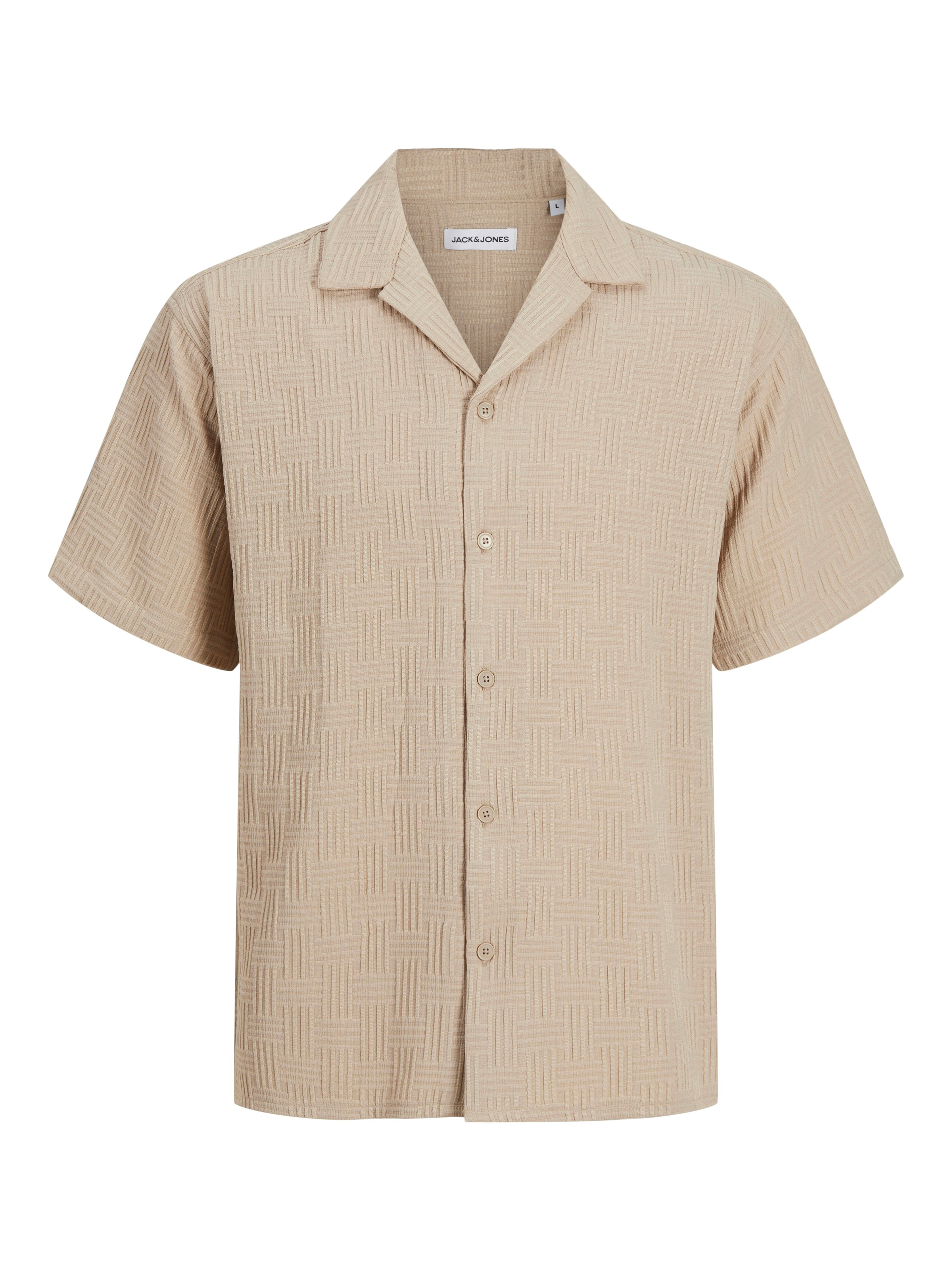 Jack & Jones Kurzarmhemd »JJEMATTEO RESORT SHIRT SS SN«, mit Resort Kragen