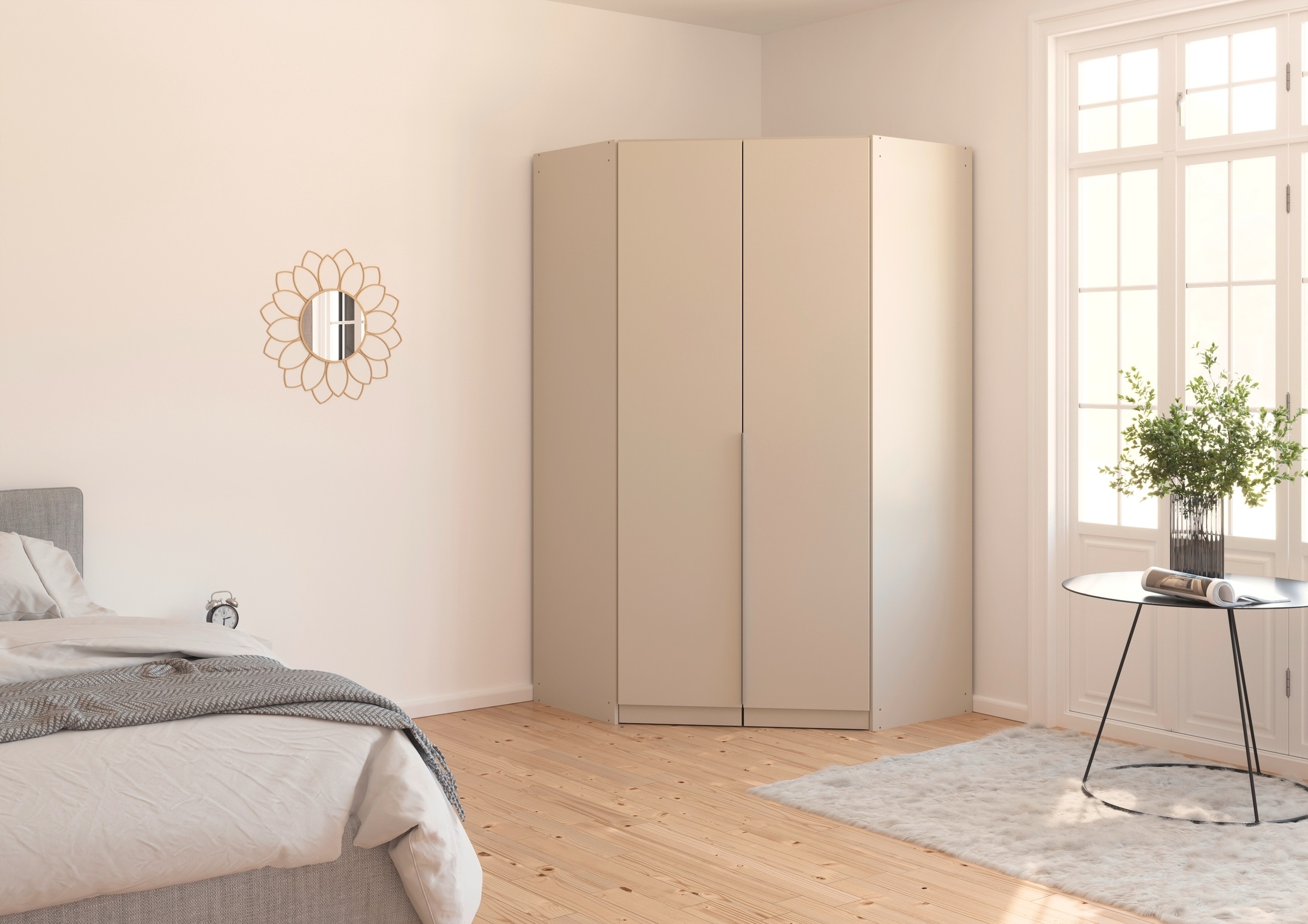 OTTO home Eckkleiderschrank "Kleiderschrank Schrank Ankleidezimmer Schlafzi günstig online kaufen