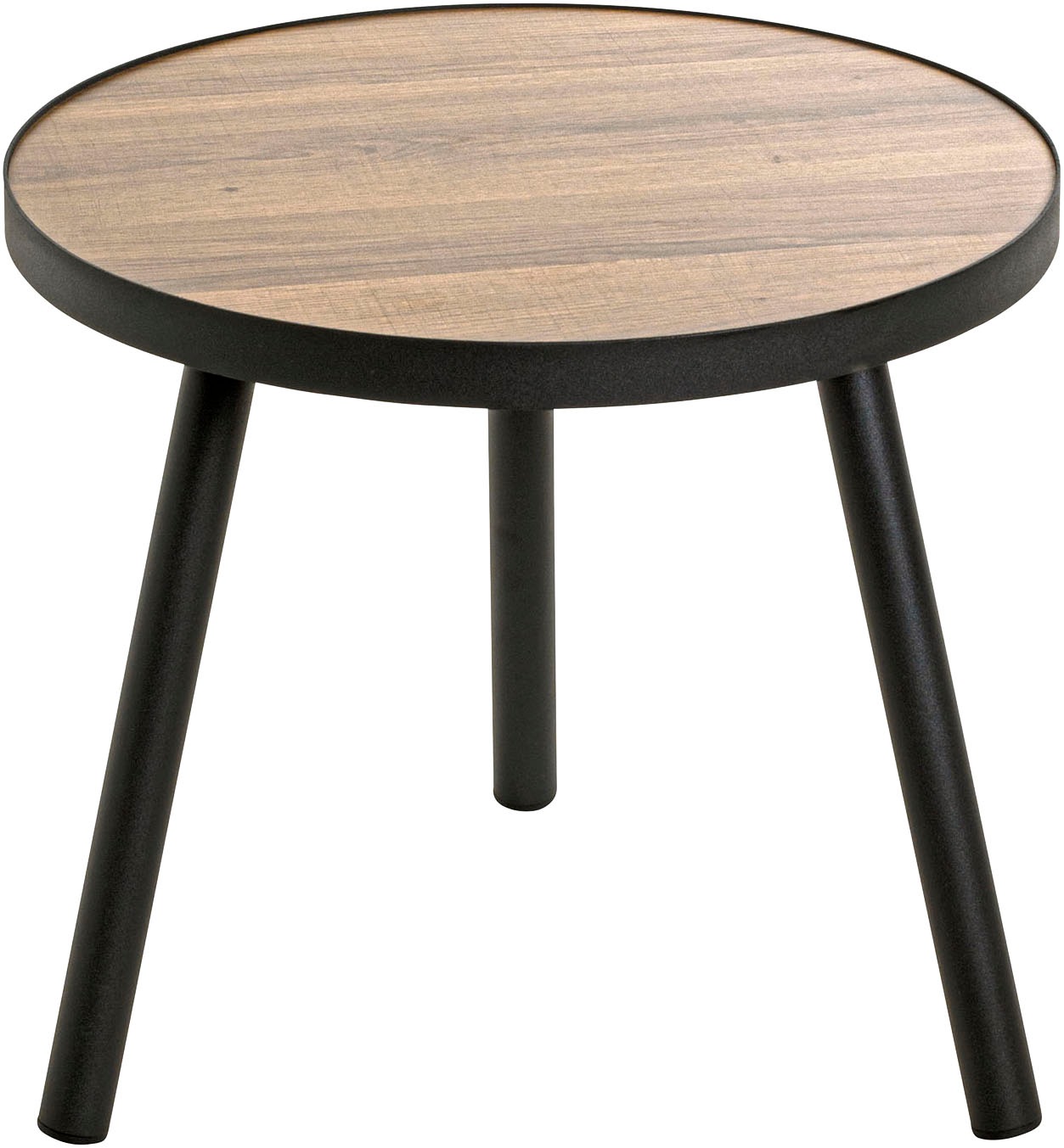 HAKU Beistelltisch »Sofatisch, Wohnzimmertisch« 1 Stk. tlg. rund - aus MDF Braun - Ø/H 40/36 cm
