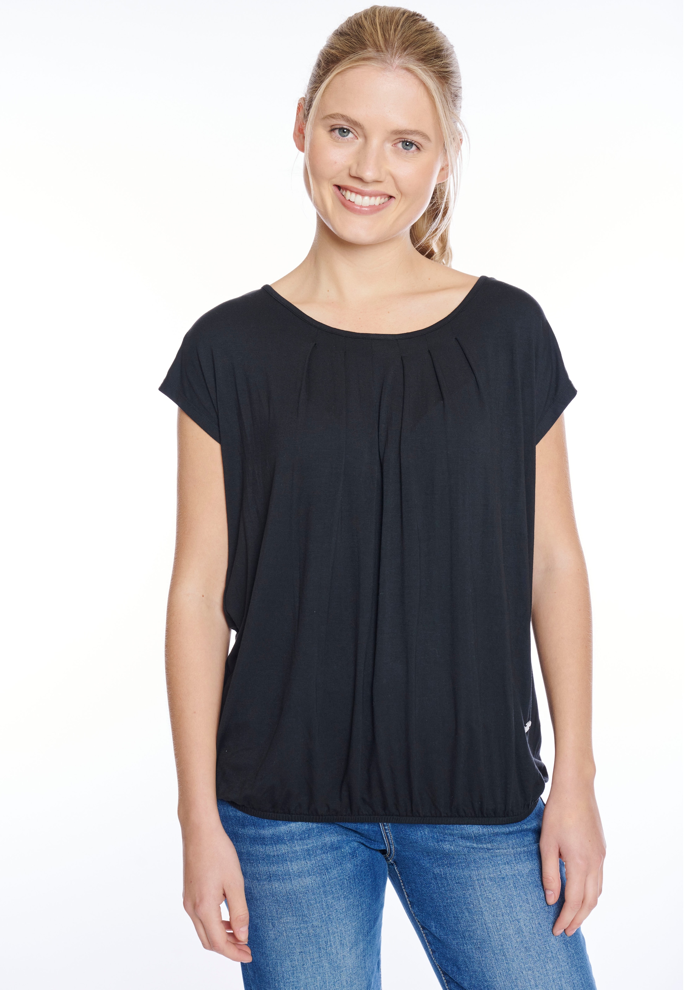 ZABAIONE Kurzarmshirt "Mi44nou" günstig online kaufen