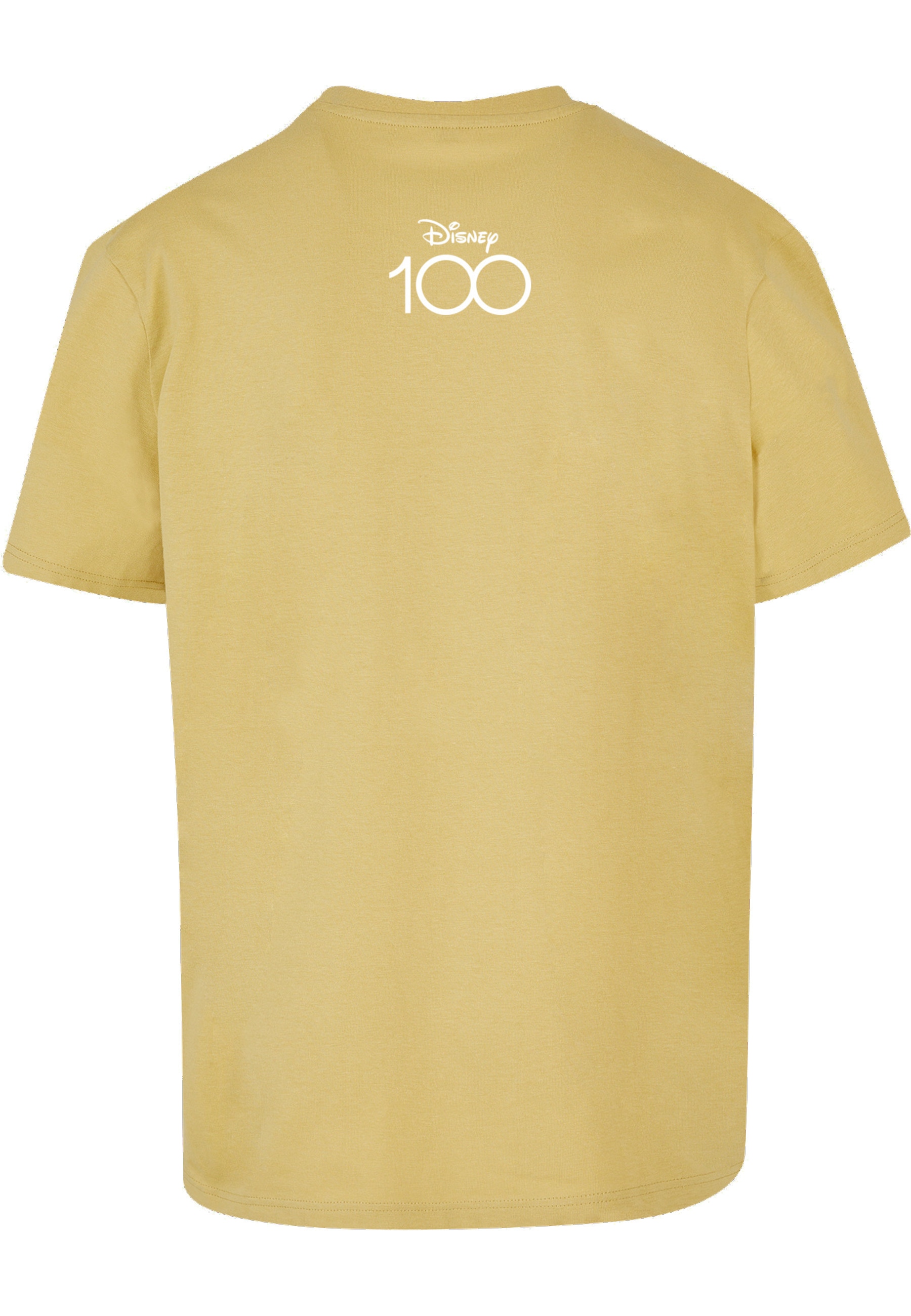 MisterTee T-Shirt »MisterTee Herren Disney 100 Winnie Pooh Face Tee« 1 Stk.