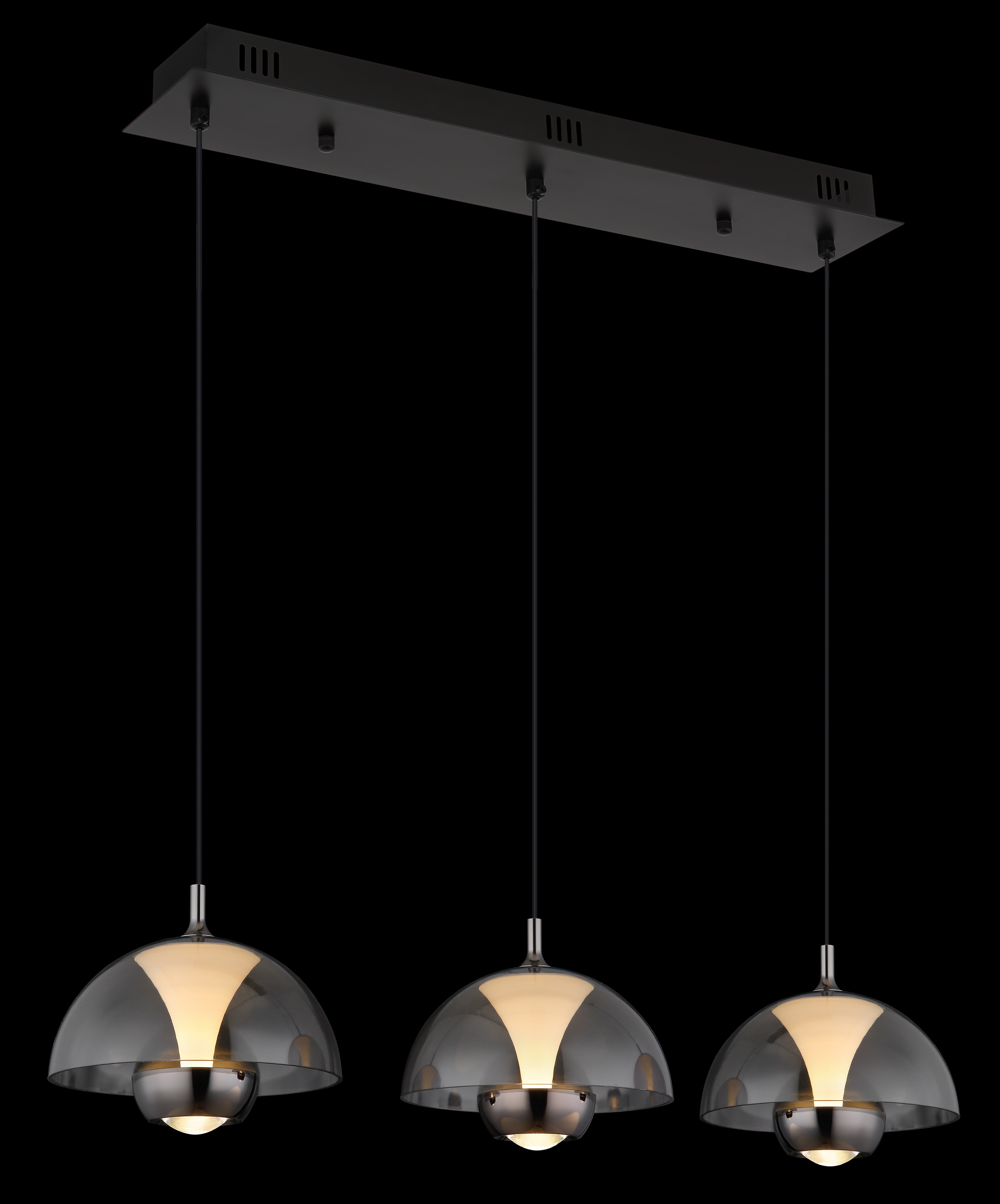GLOBO LIGHTING LED Pendelleuchte »ARUS«, Leuchtmittel LED-Modul | LED fest integriert, Hängelampe/Hängeleuchte/Wohnzimmer/Esstisch/elegant