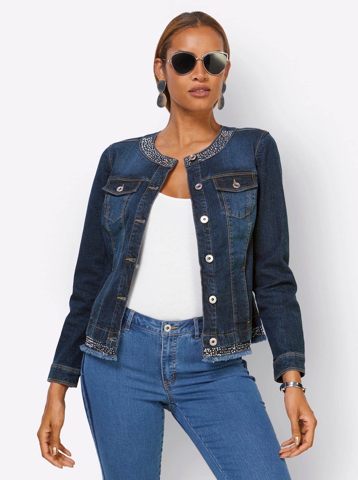 creation L Jeansblazer "Jeans-Blazer" günstig online kaufen