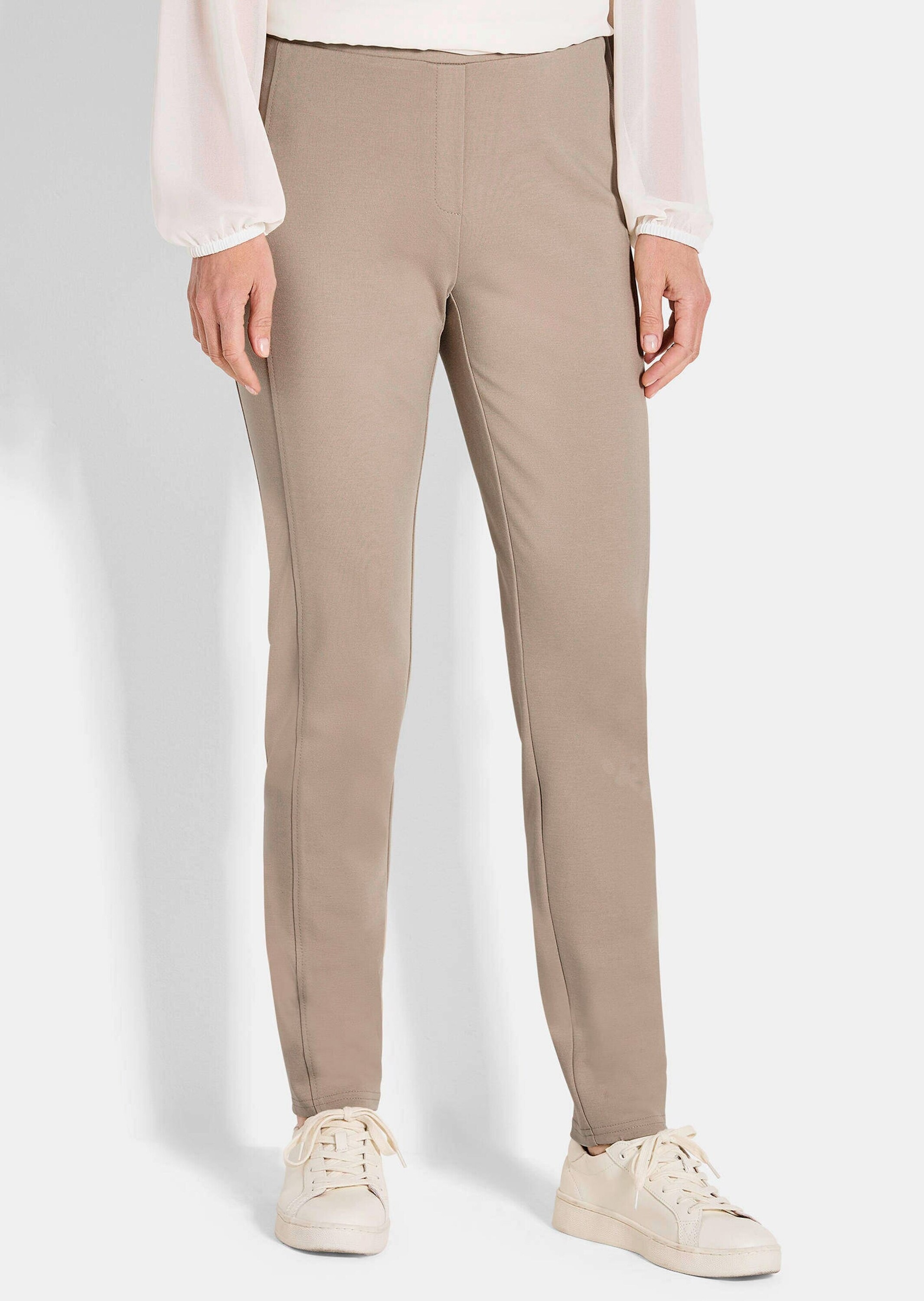 GOLDNER Schlupfhose »Extra schmale Jerseyhose BELLA mit Schlupfbund«